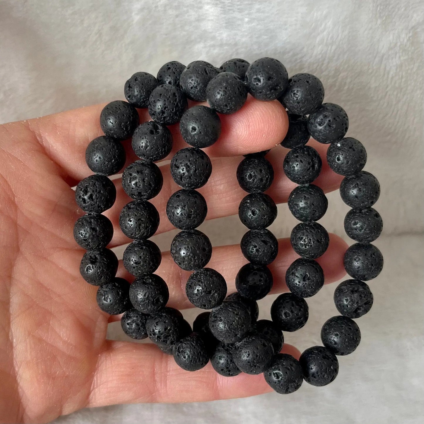Lava Bead Bracelet, 10mm BRC-0015 Shop Wholesale Crystals