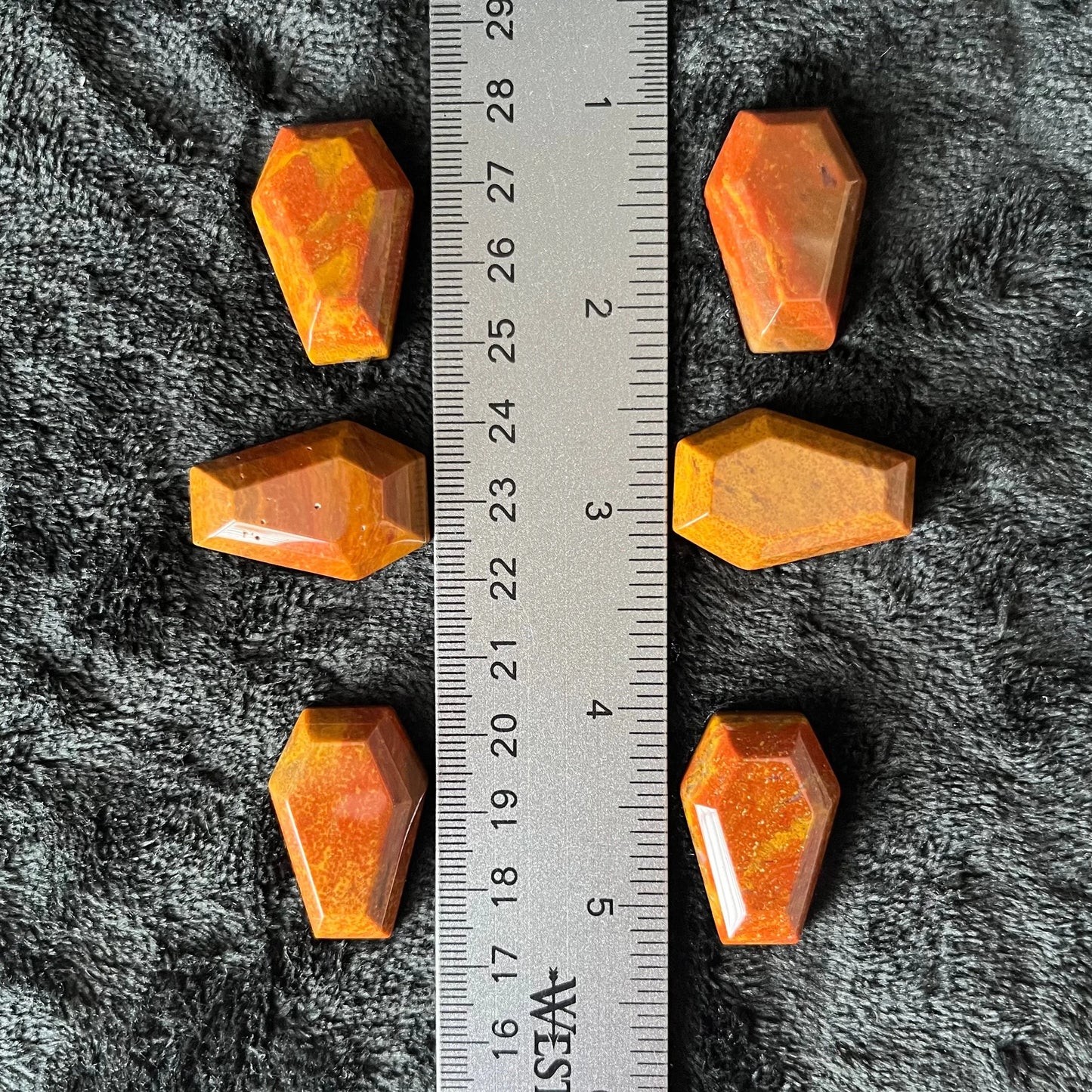 Jasper Chalcedony Coffin (Approx. 3/4 X 1 3/8”) 0101 Shop Wholesale Crystals