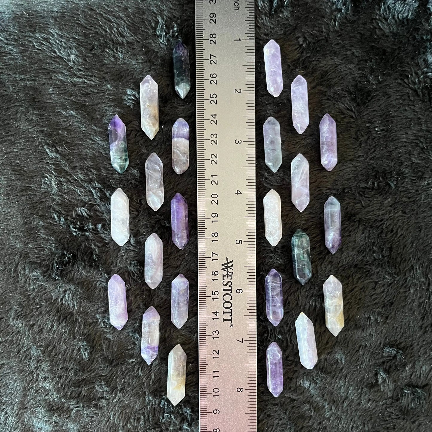 Fluorite Double Terminated Crystal Point (Approx. 1 1/8”) T-0086 Shop Wholesale Crystals