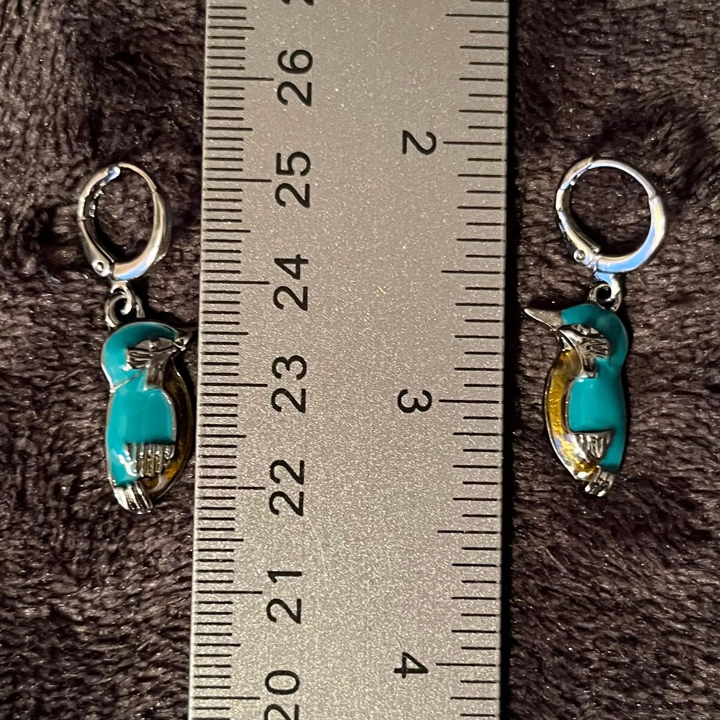 Blue Bird Dangle Earrings EAR-0021 Shop Wholesale Crystals