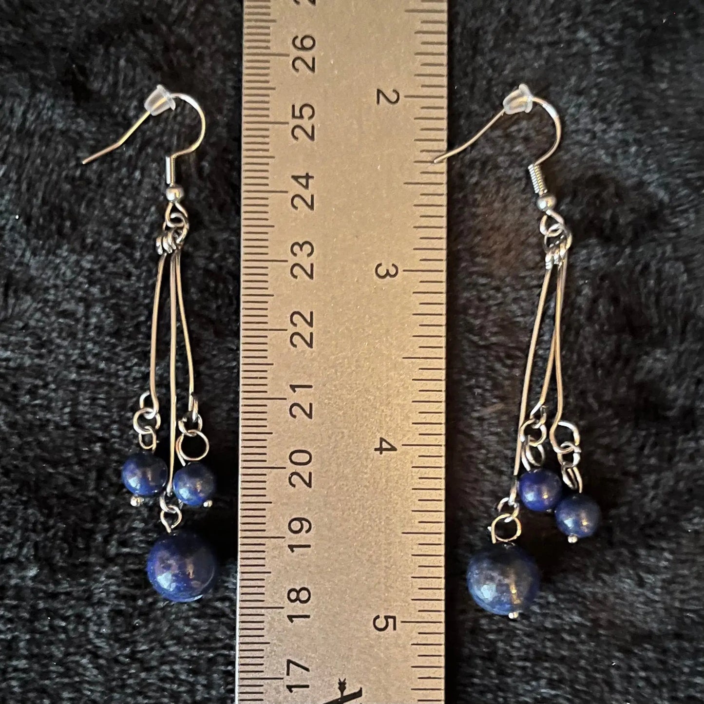 Lapis Lazuli Dangle Earrings EAR-0015 Shop Wholesale Crystals