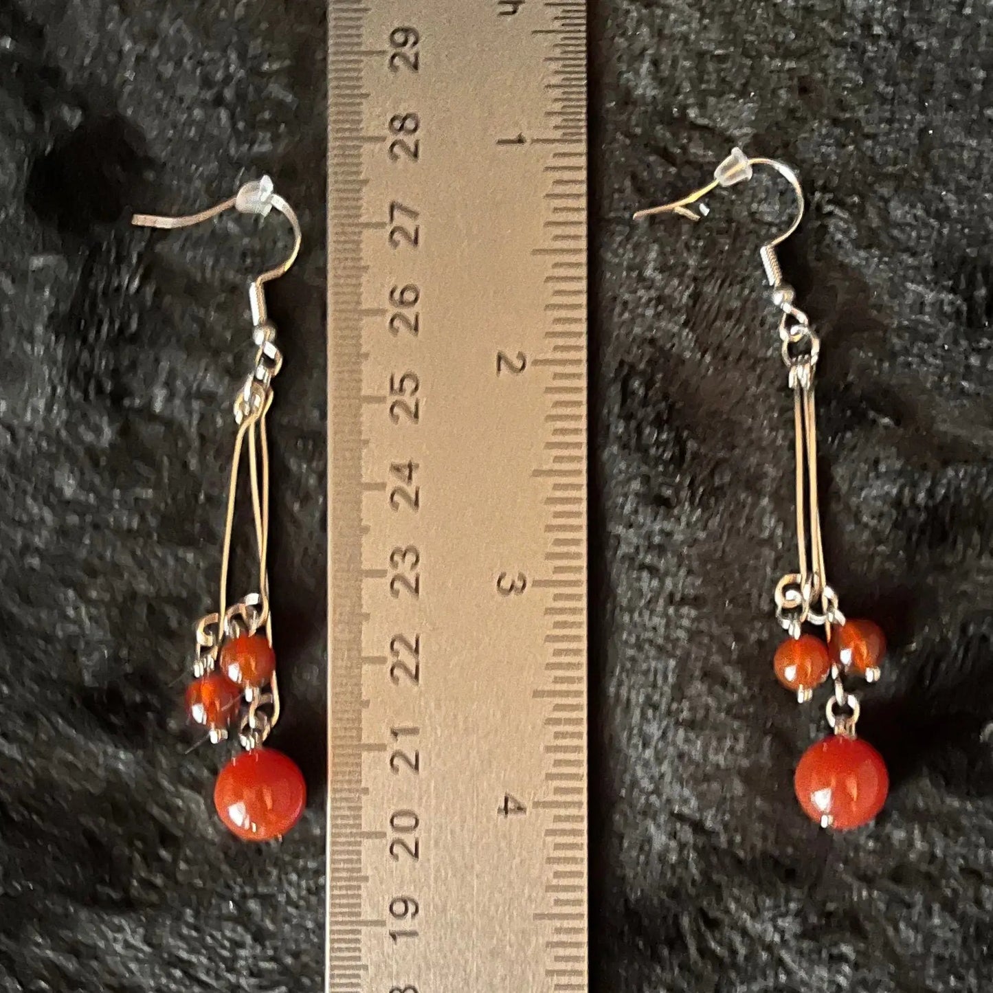 Carnelian Agate Dangle Earrings EAR-0013 Shop Wholesale Crystals