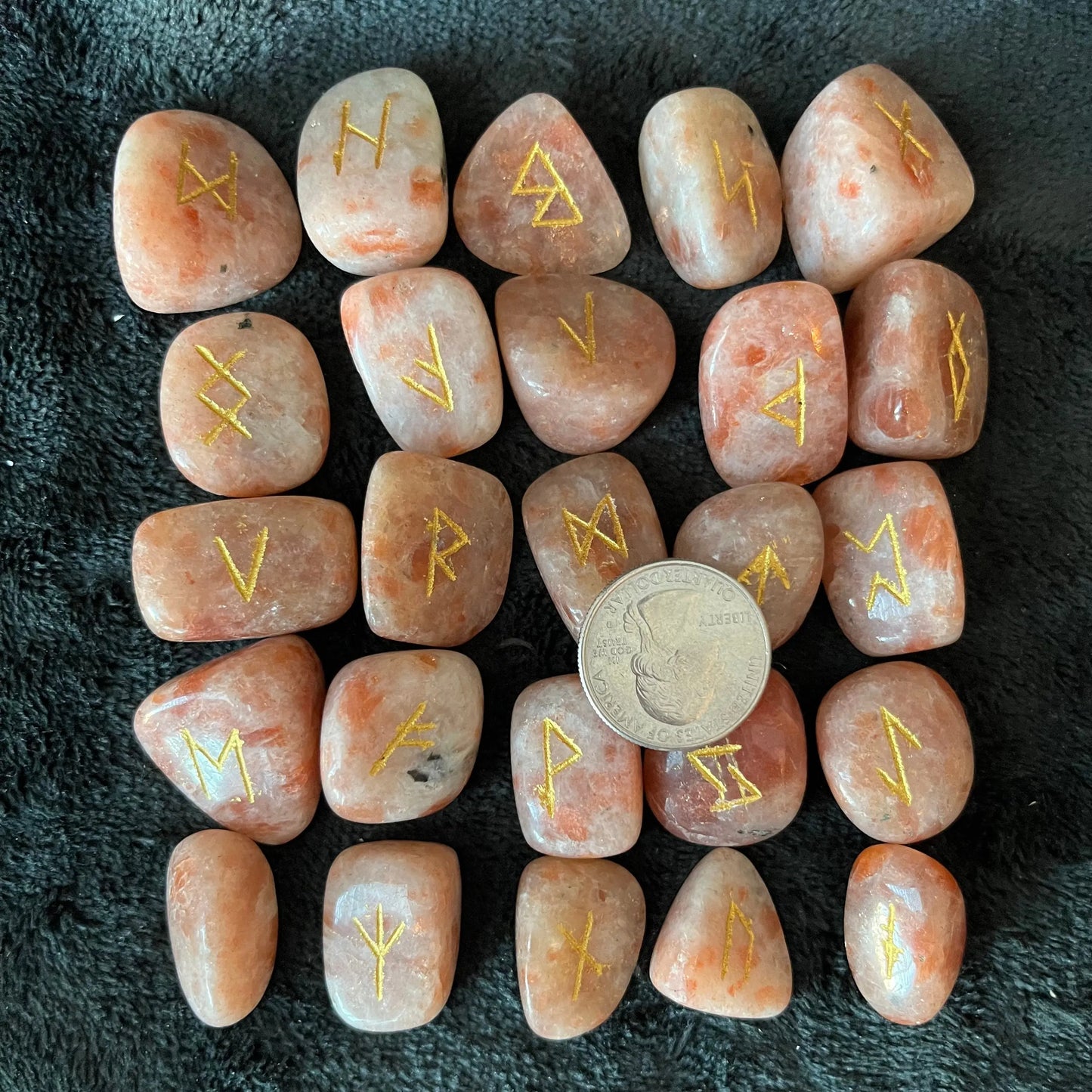 Sunstone 25 Piece Rune Set KIT-0041 Shop Wholesale Crystals
