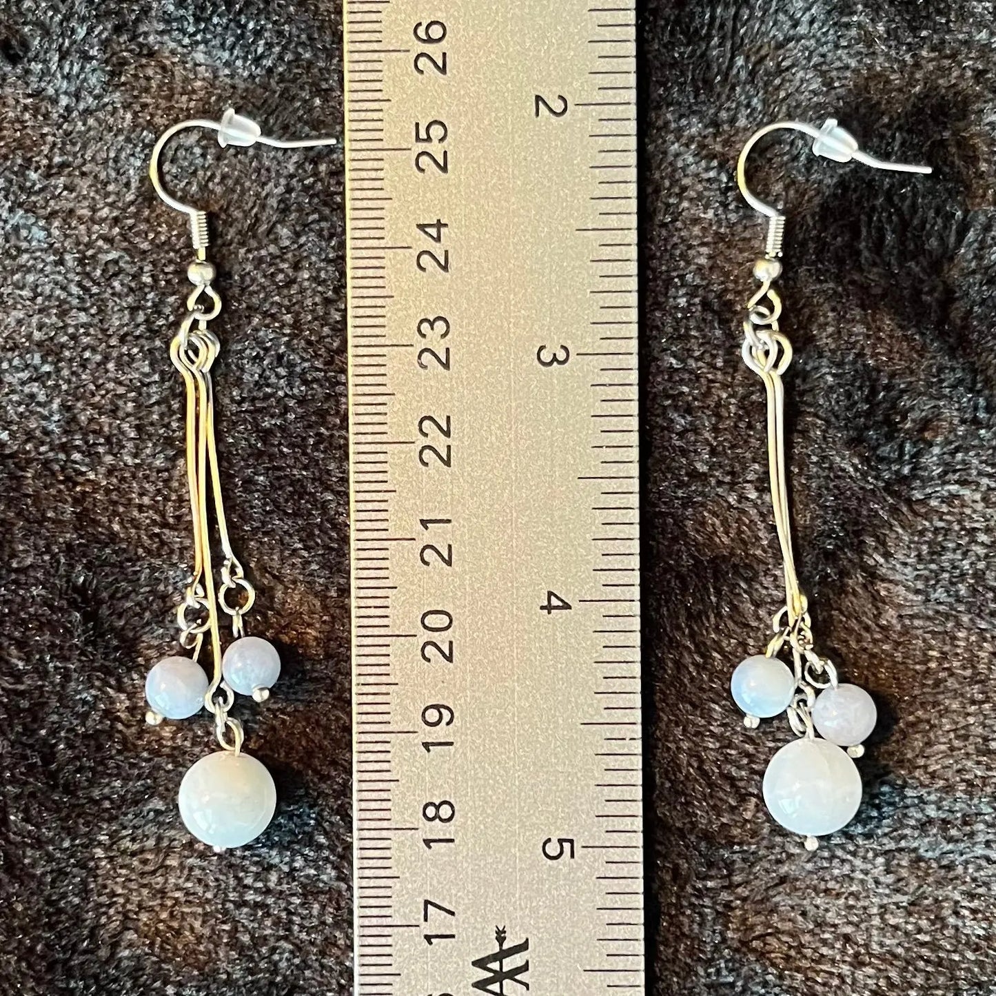 Aquamarine Dangle Earrings EAR-0046 Shop Wholesale Crystals