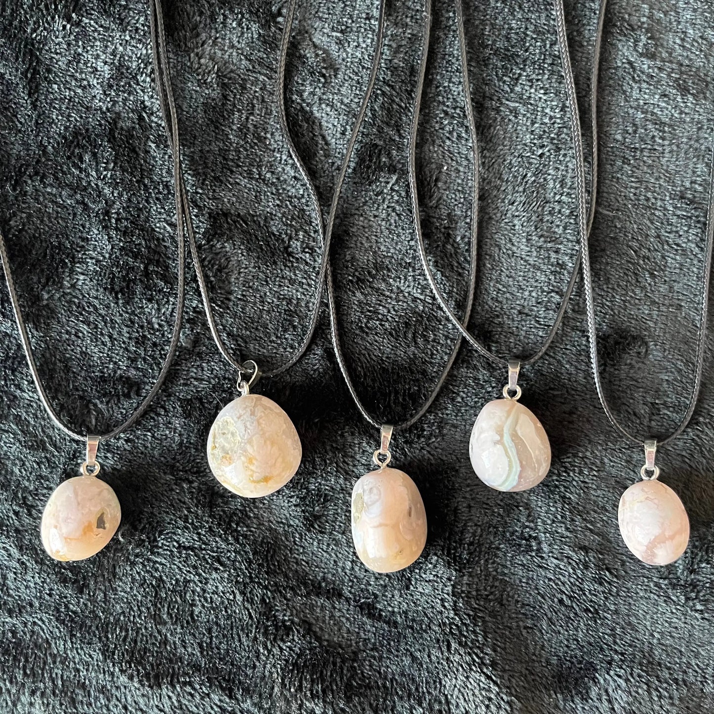 Flower Agate (Sakura Agate) Necklace NCK-2886 Shop Wholesale Crystals