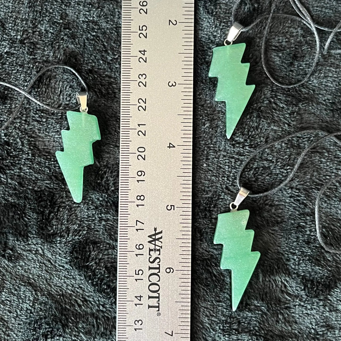 Green Aventurine Lightning Bolt NCK-2896 Shop Wholesale Crystals