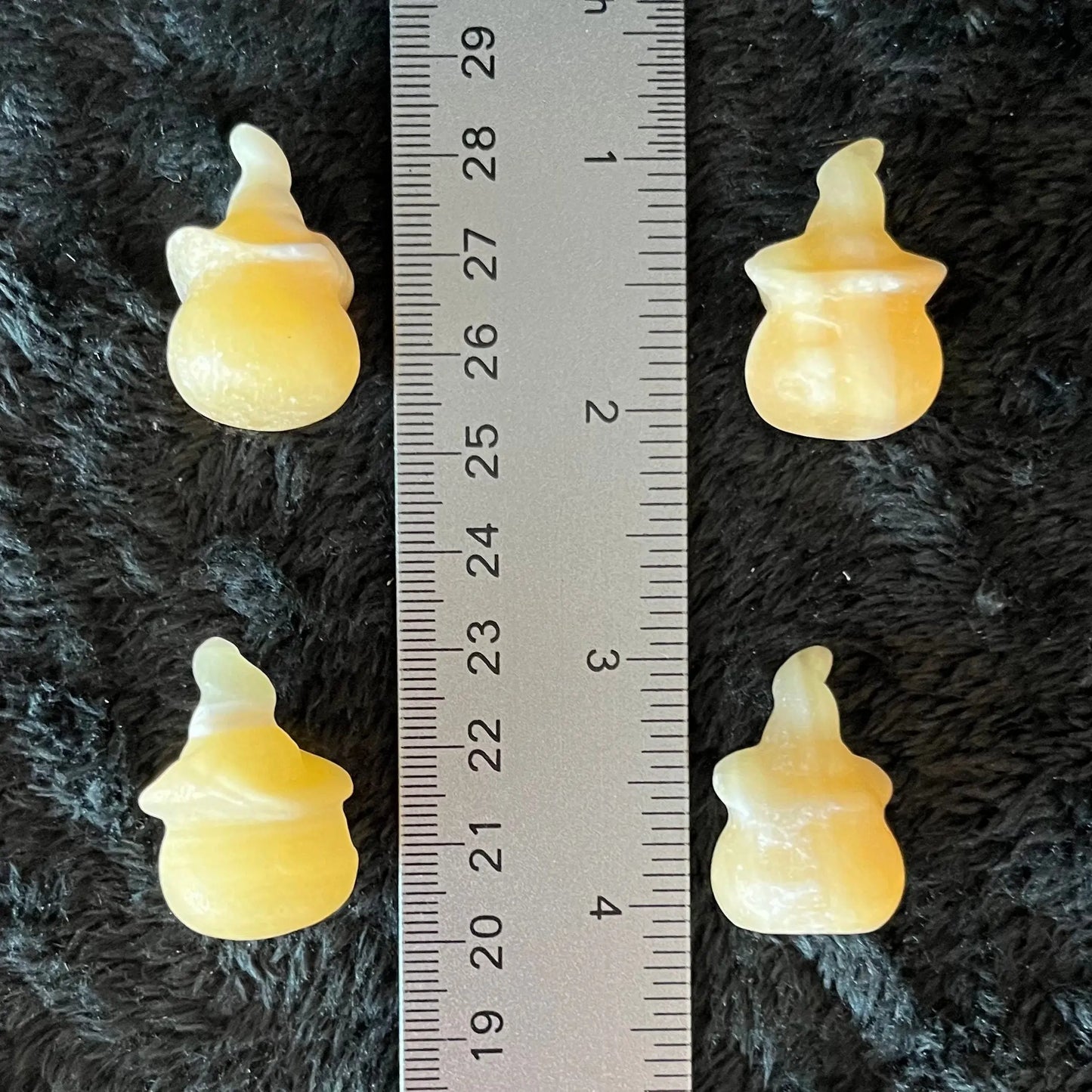 Orange Calcite Jack-O-Lantern (Approx. 1 1/8”) 0769-B Shop Wholesale Crystals