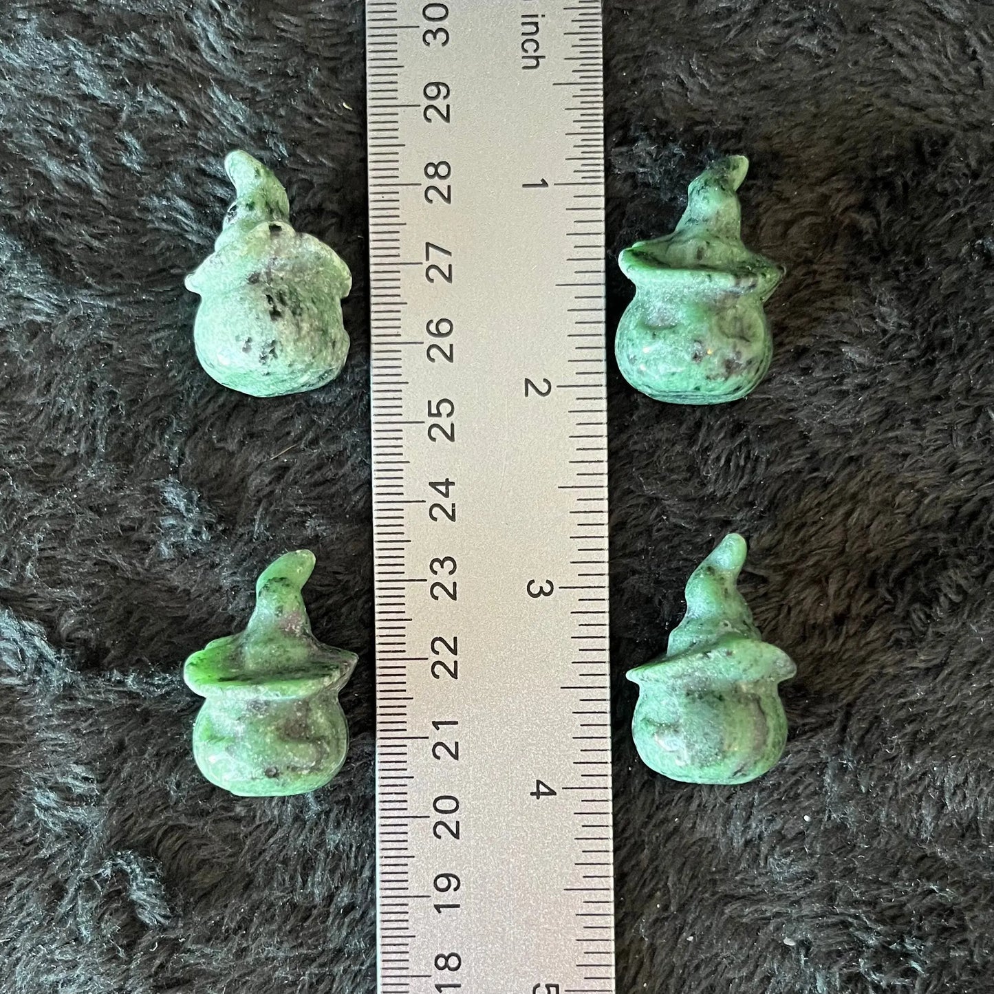 Ruby in Zoisite Jack-O-Lantern (Approx. 1 1/8”) 0769-F Shop Wholesale Crystals