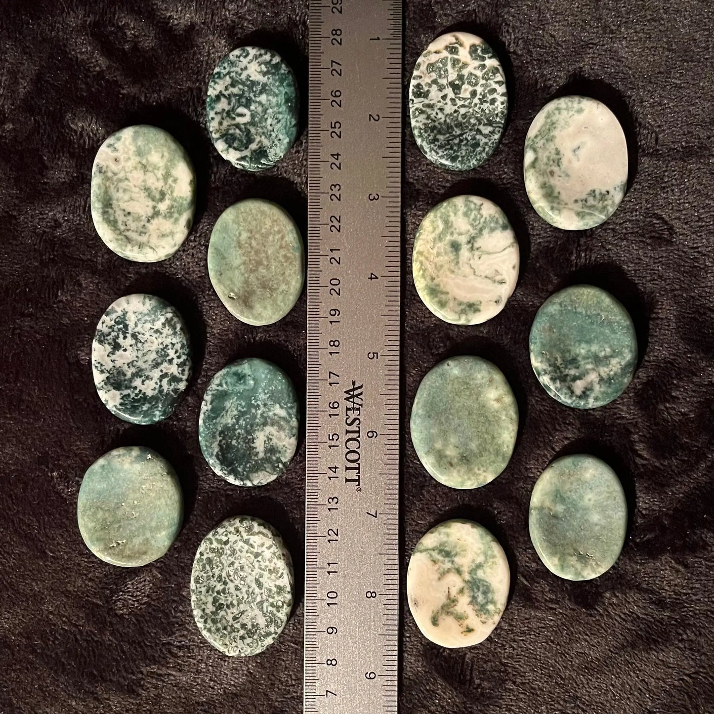 Tree Agate Worry Stone (Approx 1/1/2" x 1 5/8") 1460 Shop Wholesale Crystals