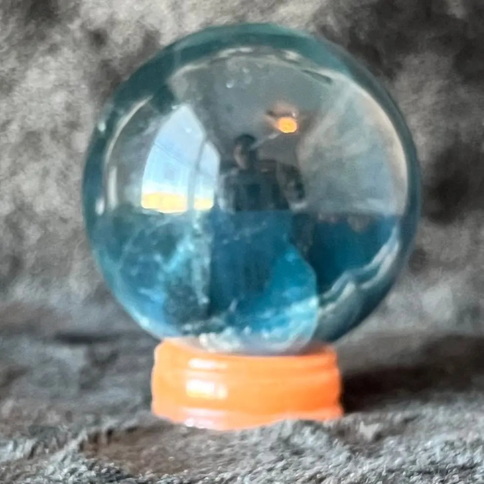 Orange Aventurine Sphere Stand (Approx 1”) 1685 Shop Wholesale Crystals