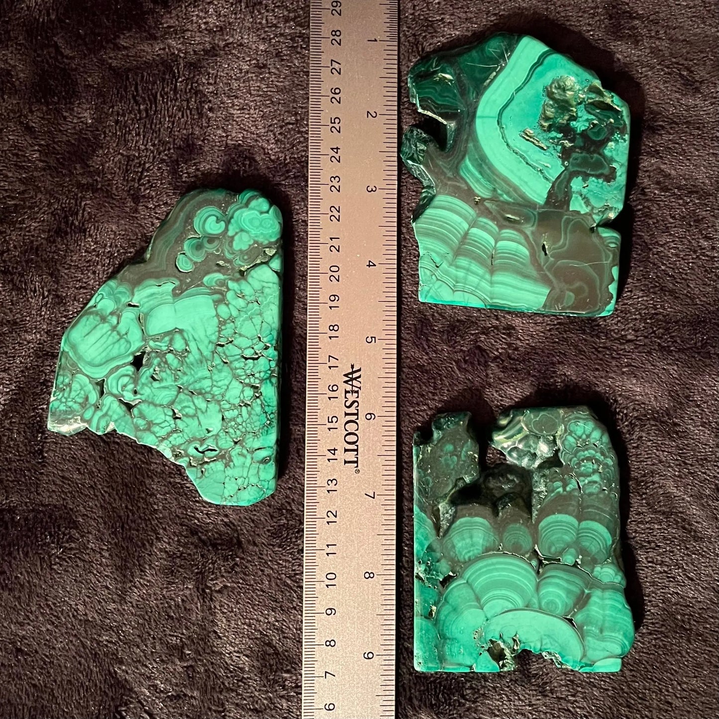 Malachite Polished Slab (Approx. 3 1/2 - 4 1/2”) 0388 Shop Wholesale Crystals