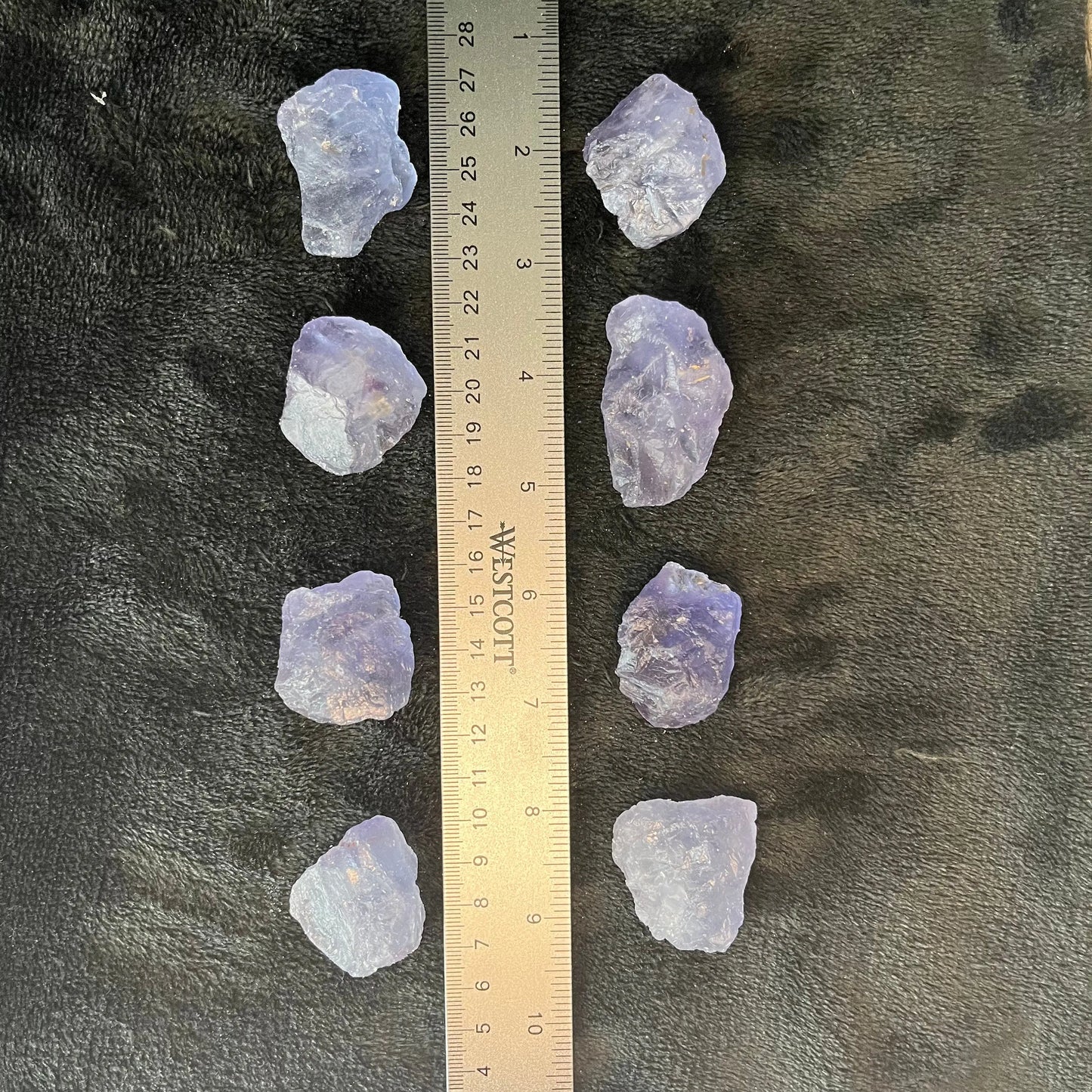 Indigo Blue Fluorite Raw Chunk (Approx. 1 1/2” - 1 3/4”) 1245 Shop Wholesale Crystals