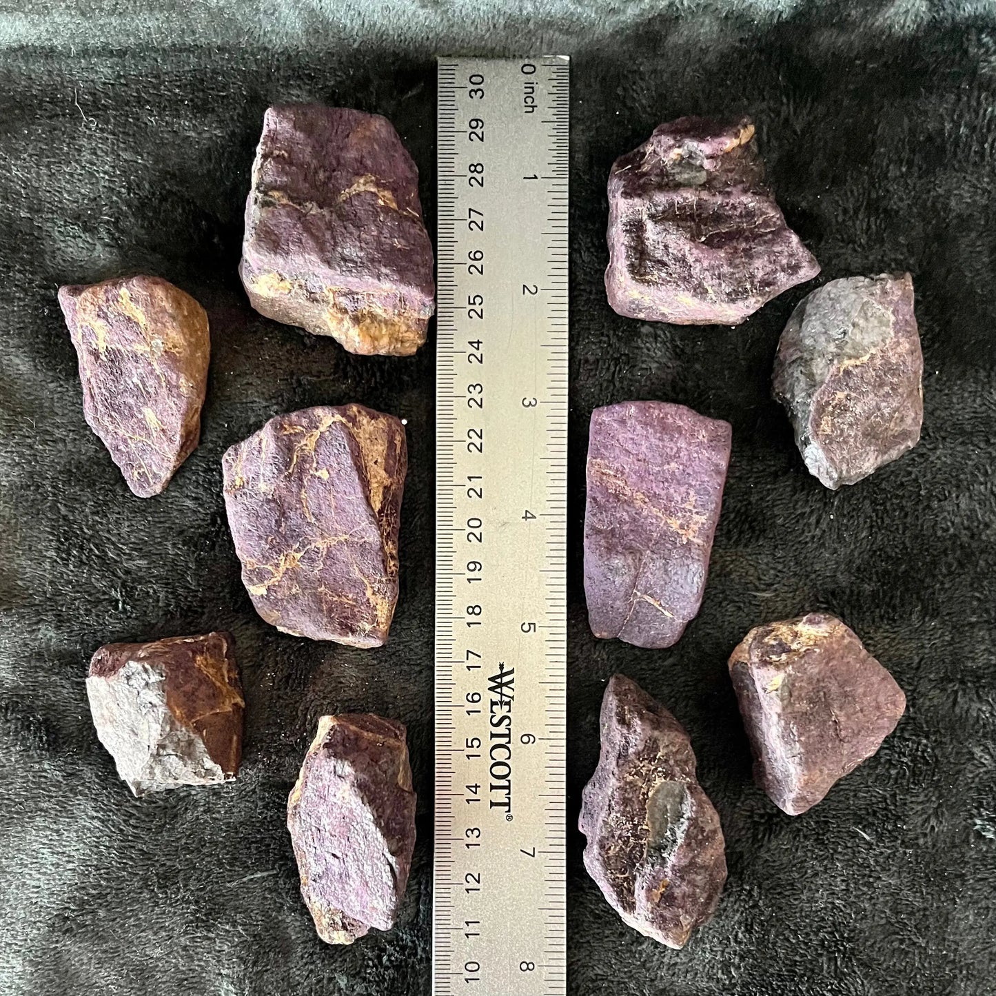 Purpurite Raw Stone (Approx. 1 1/2” -1 3/4”) 1218 Shop Wholesale Crystals