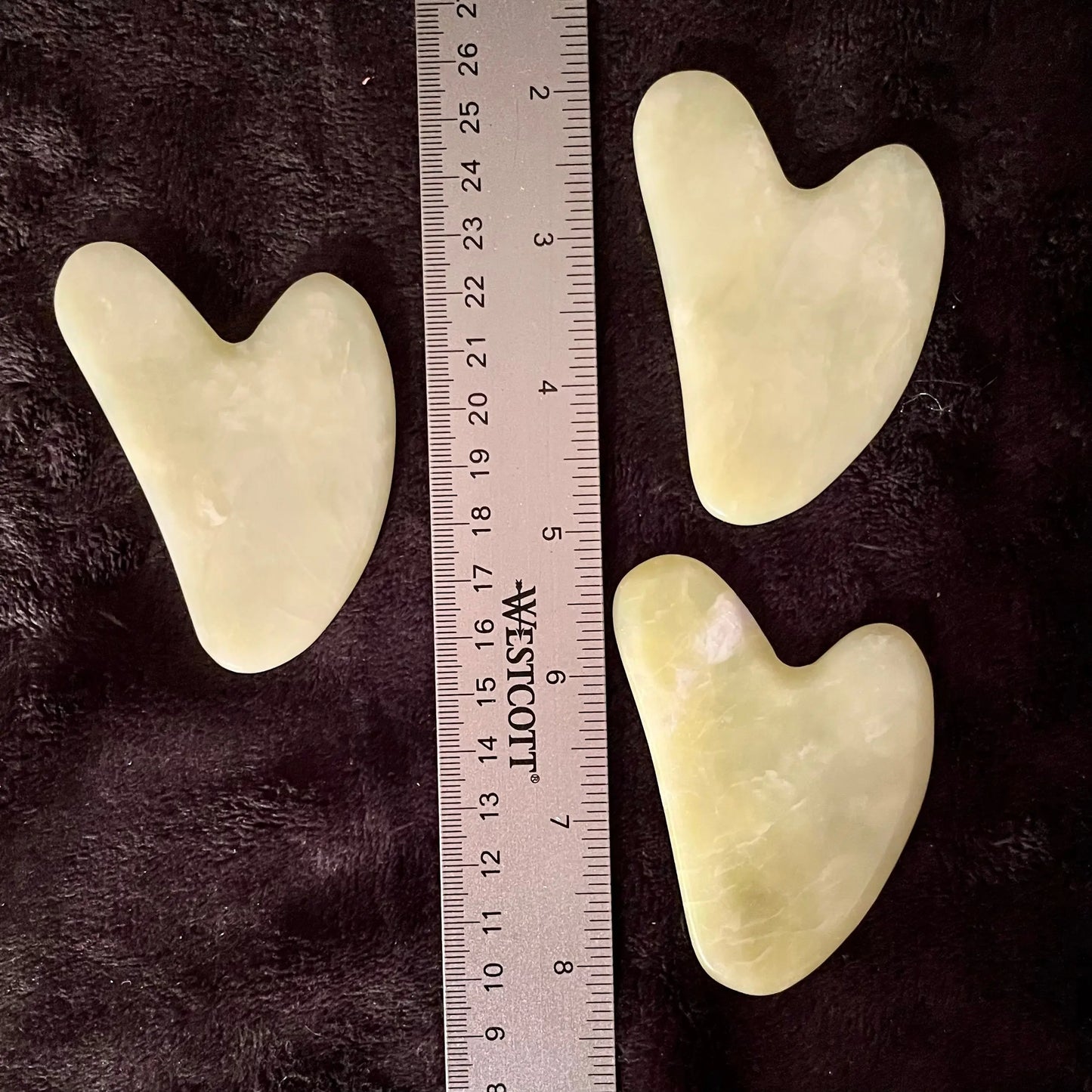 Lime Jade Self Care Stone, Gua Sha 1032 Shop Wholesale Crystals