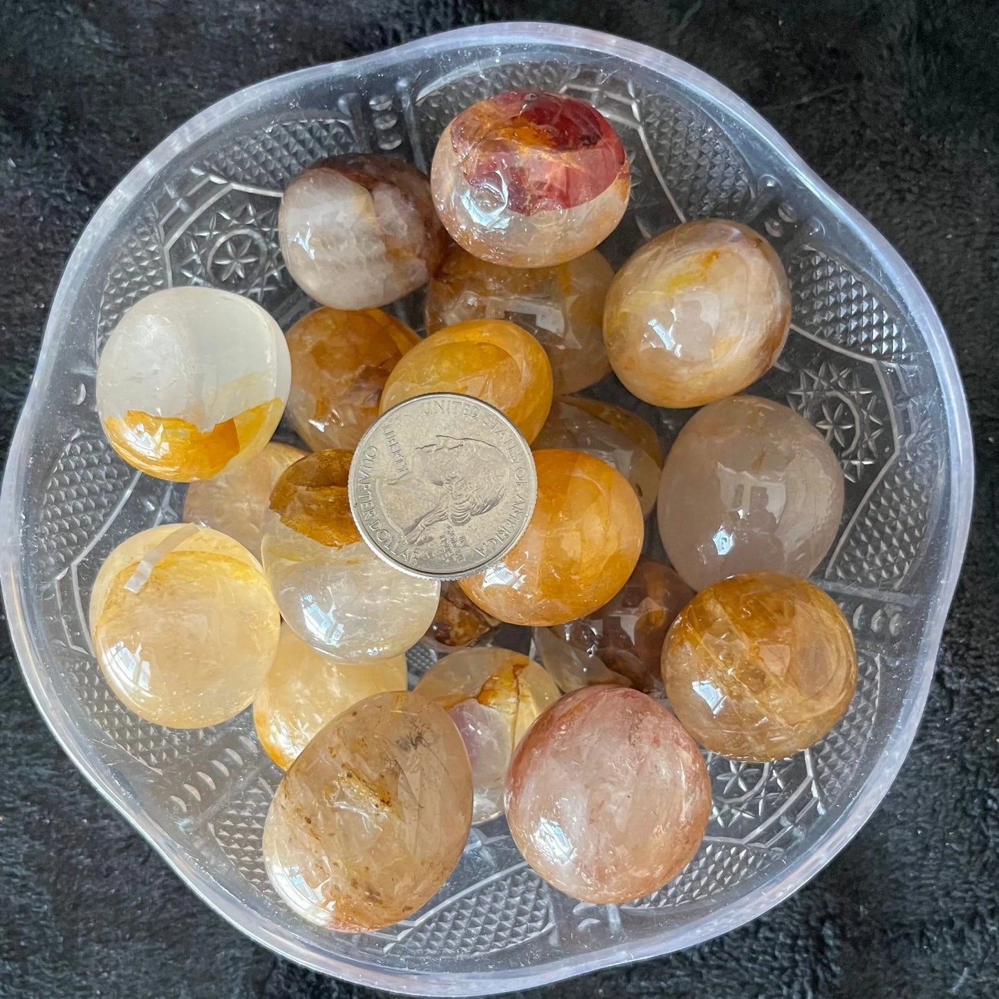 Golden Healer Quartz (Approx. 1” - 1 1/4”) 0459 Shop Wholesale Crystals