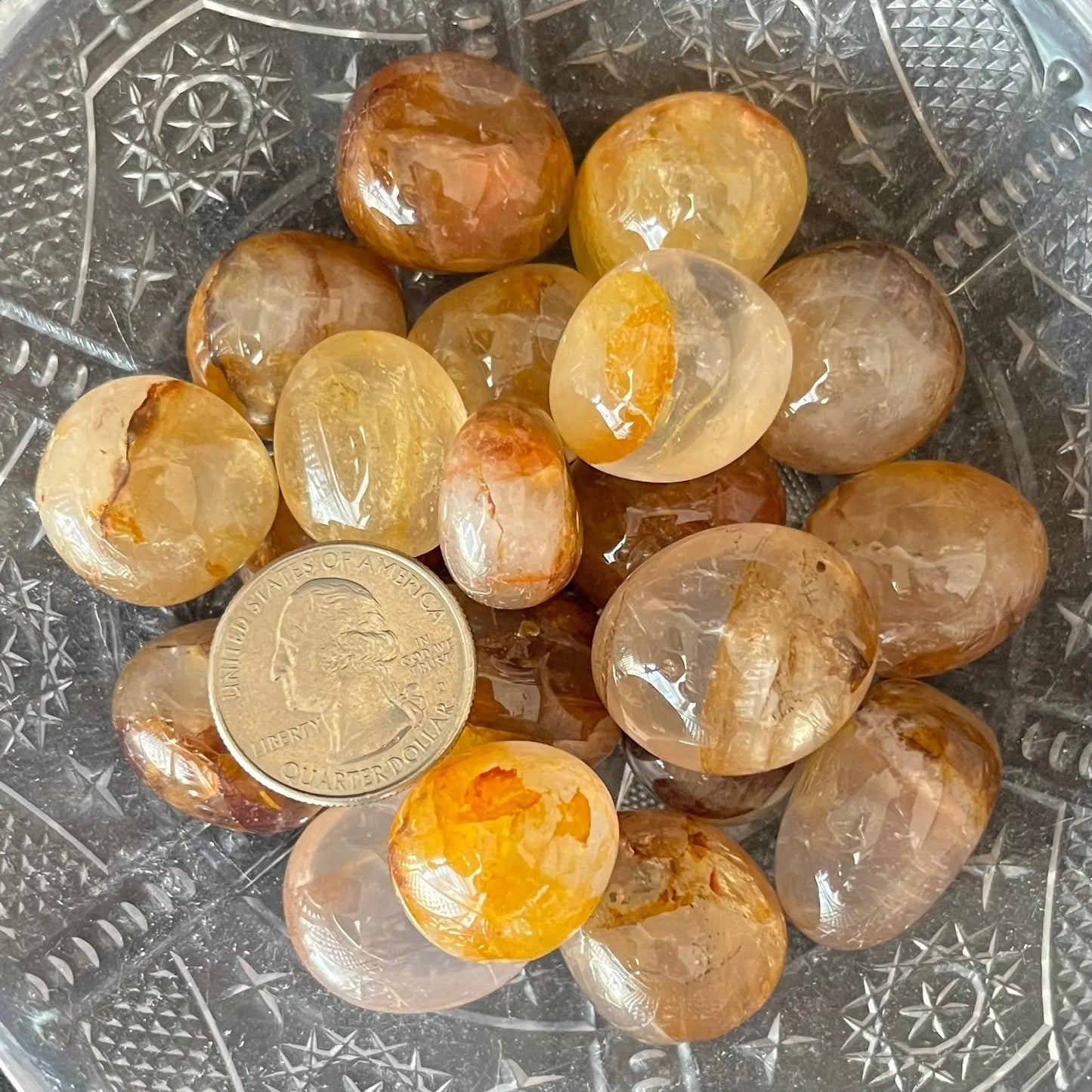 Golden Healer Quartz (Approx. 3/4” - 1”) 0177 Shop Wholesale Crystals