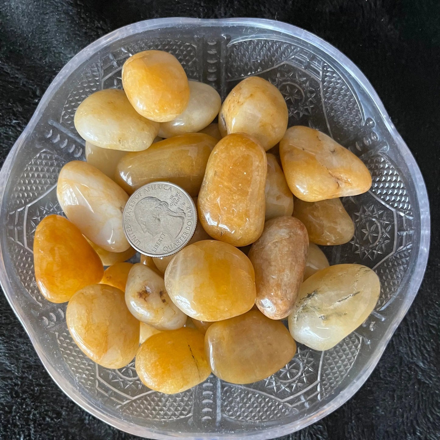 Golden Topaz (Approx. 1” - 1 1/4”) 1538 Shop Wholesale Crystals