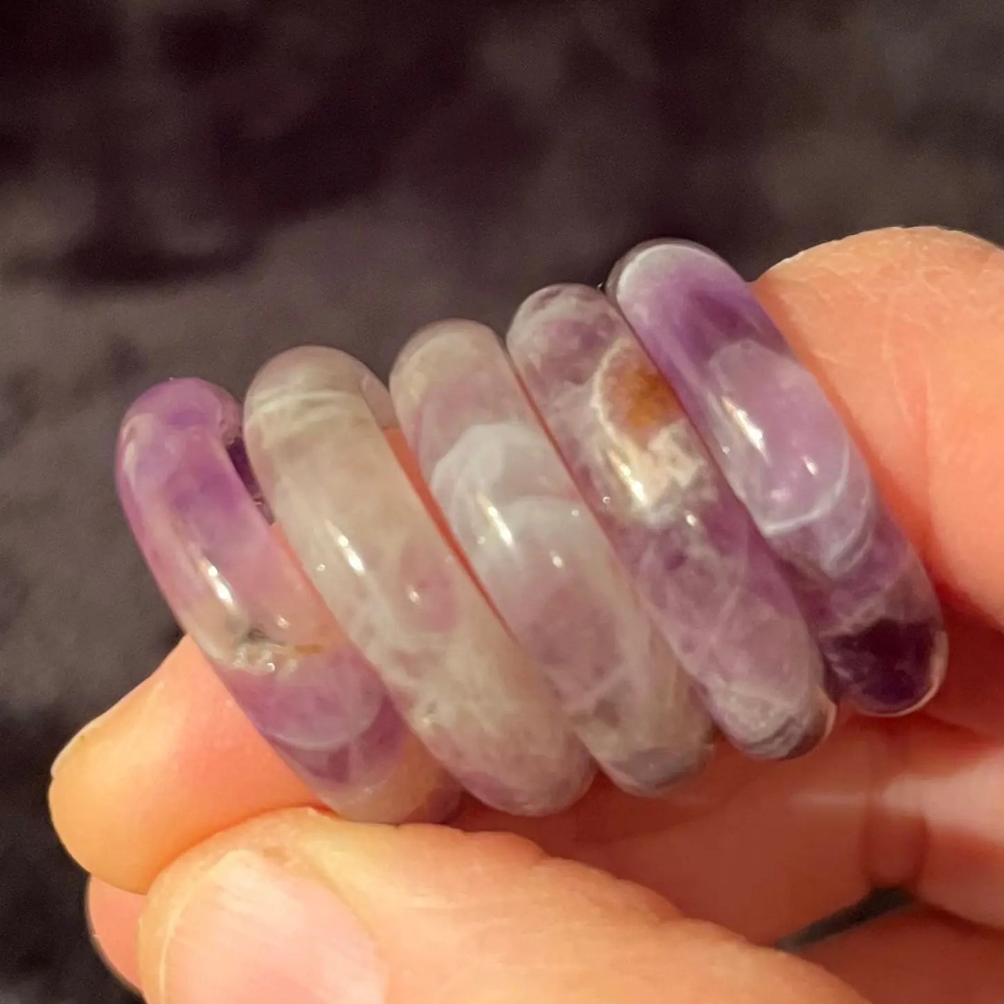 Dreamy Amethyst Ring Size 10 RNG-0016 Shop Wholesale Crystals
