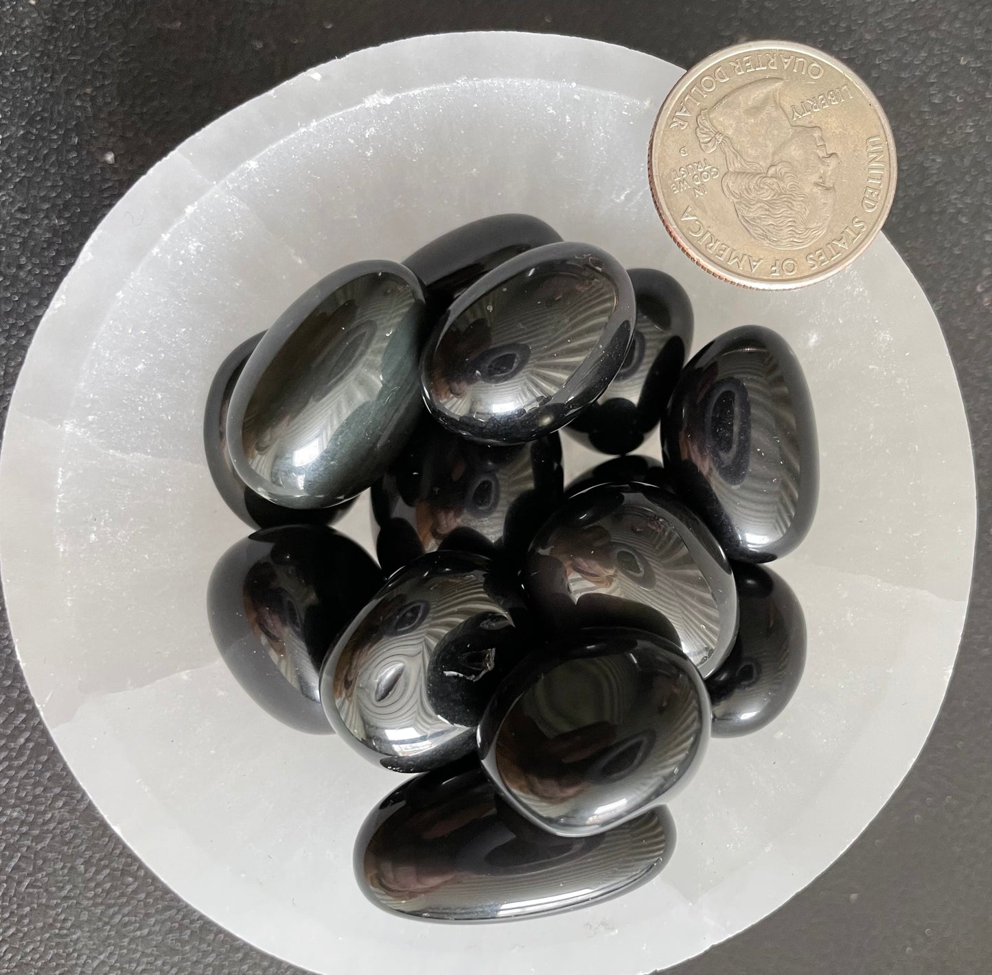 Rainbow Obsidian Tumbled Stone, 1 Pound Bag (Approx. 20-30 mm) WT-0115 - Shop Wholesale Crystals