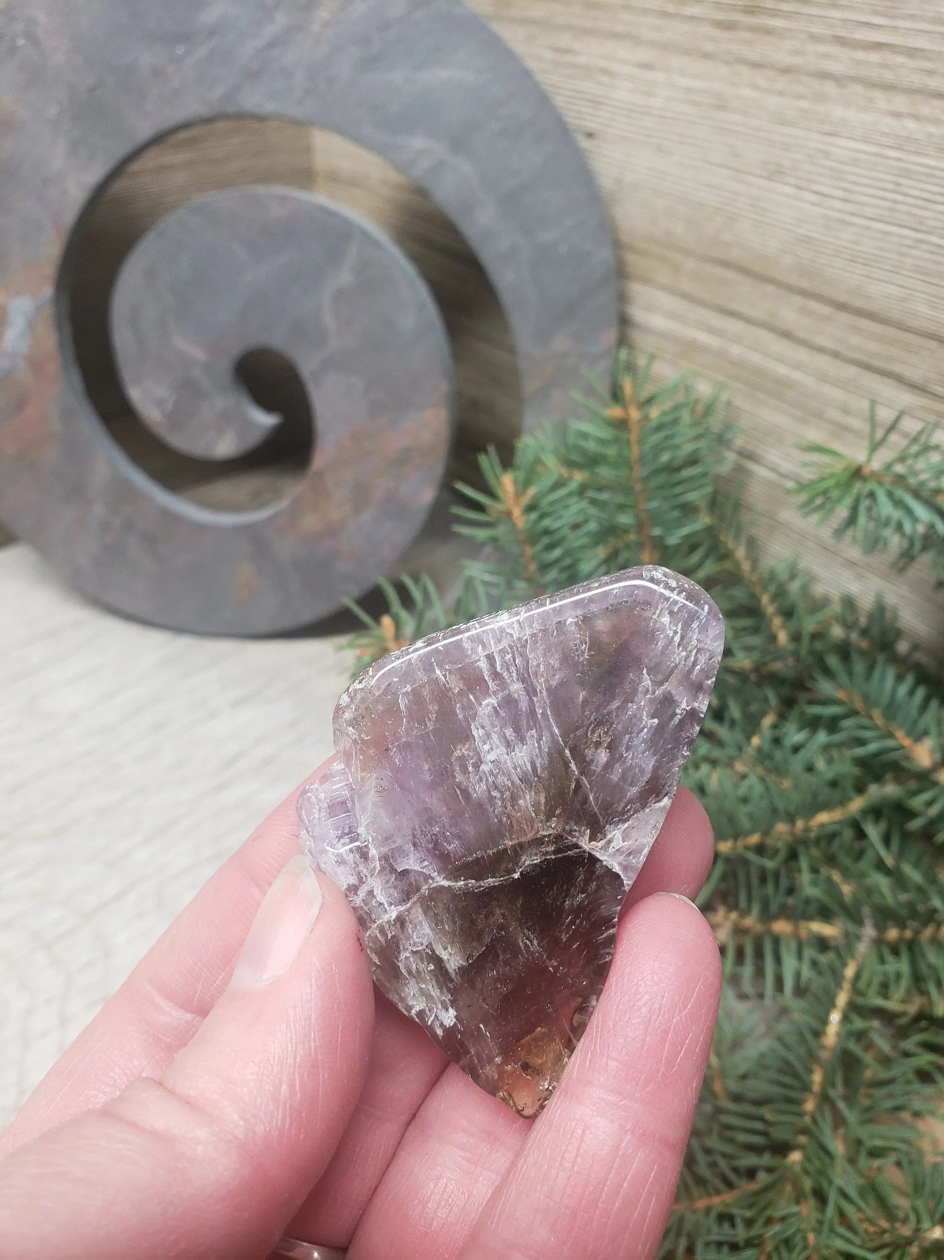 Super 7 Stone Slab, Polished,  Rare Stone, Master Healing Stone SLA-0006 Shop Wholesale Crystals