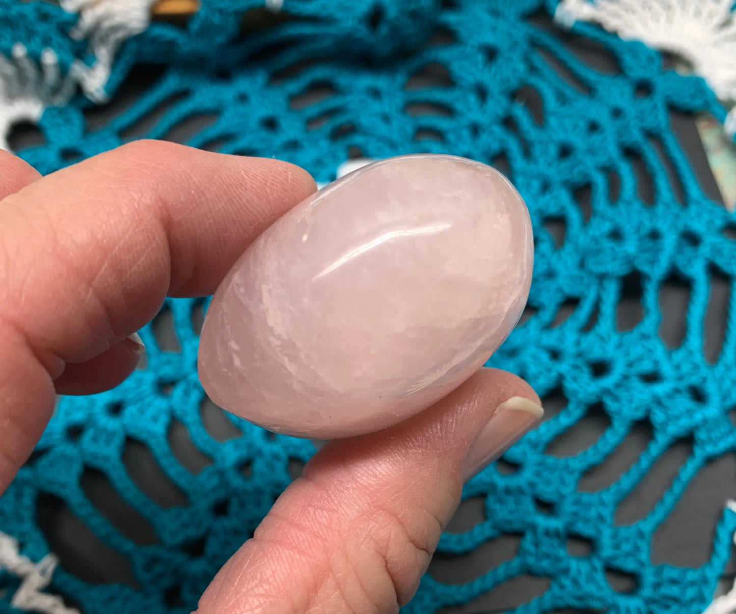 Rose Quartz Puffy Heart (Approx. 2” wide), Heart Healing, Love Stone Gift Item, Compassion HRT-0037 Shop Wholesale Crystals