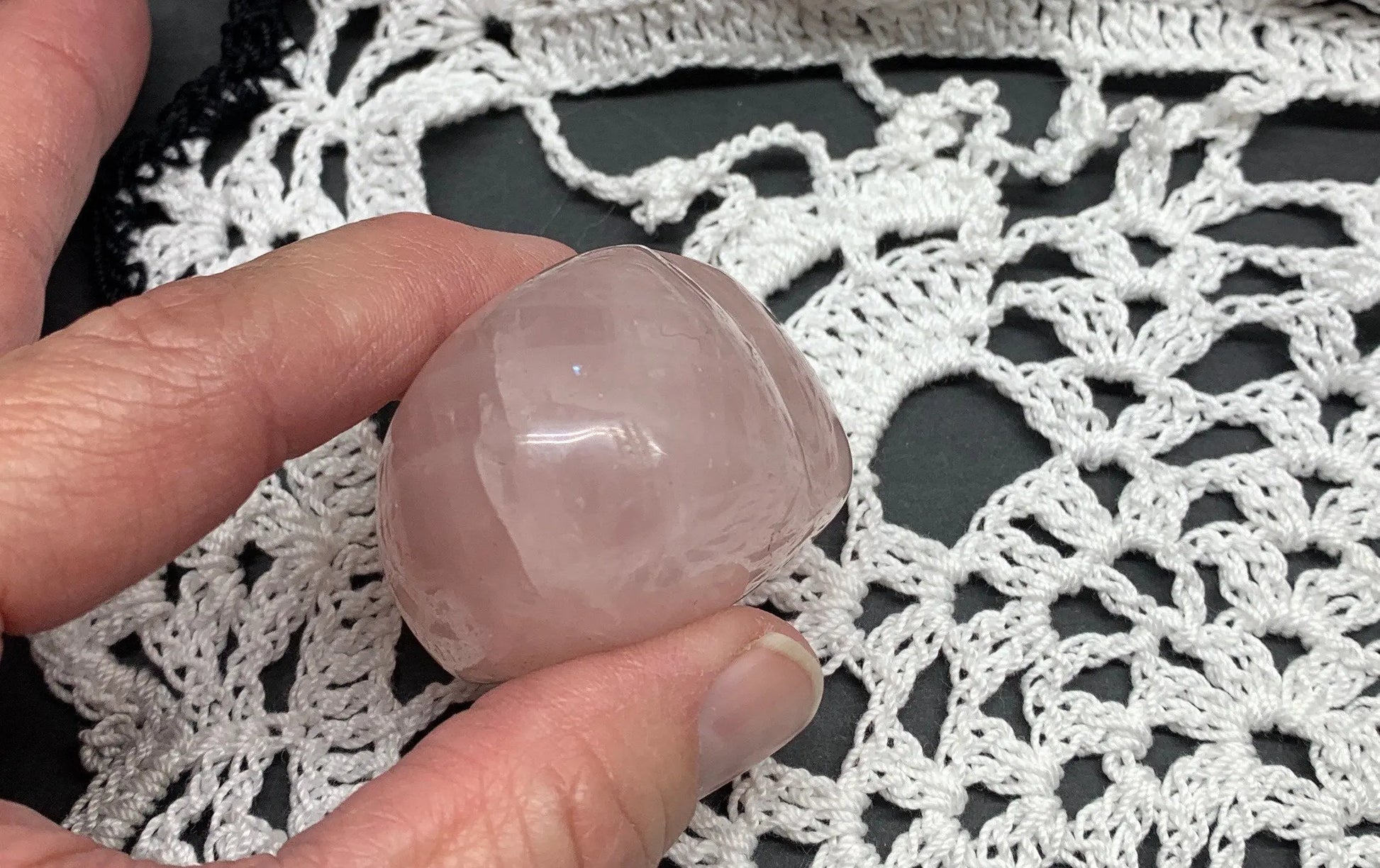 Rose Quartz Puffy Heart (Approx. 2 1/2” wide), Heart Healing, Love Stone Gift Item, Compassion HRT-0030 Shop Wholesale Crystals