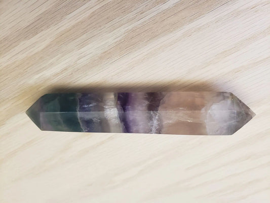 Rainbow Fluorite Wand (5 1/4" x 1") WND 002 Shop Wholesale Crystals