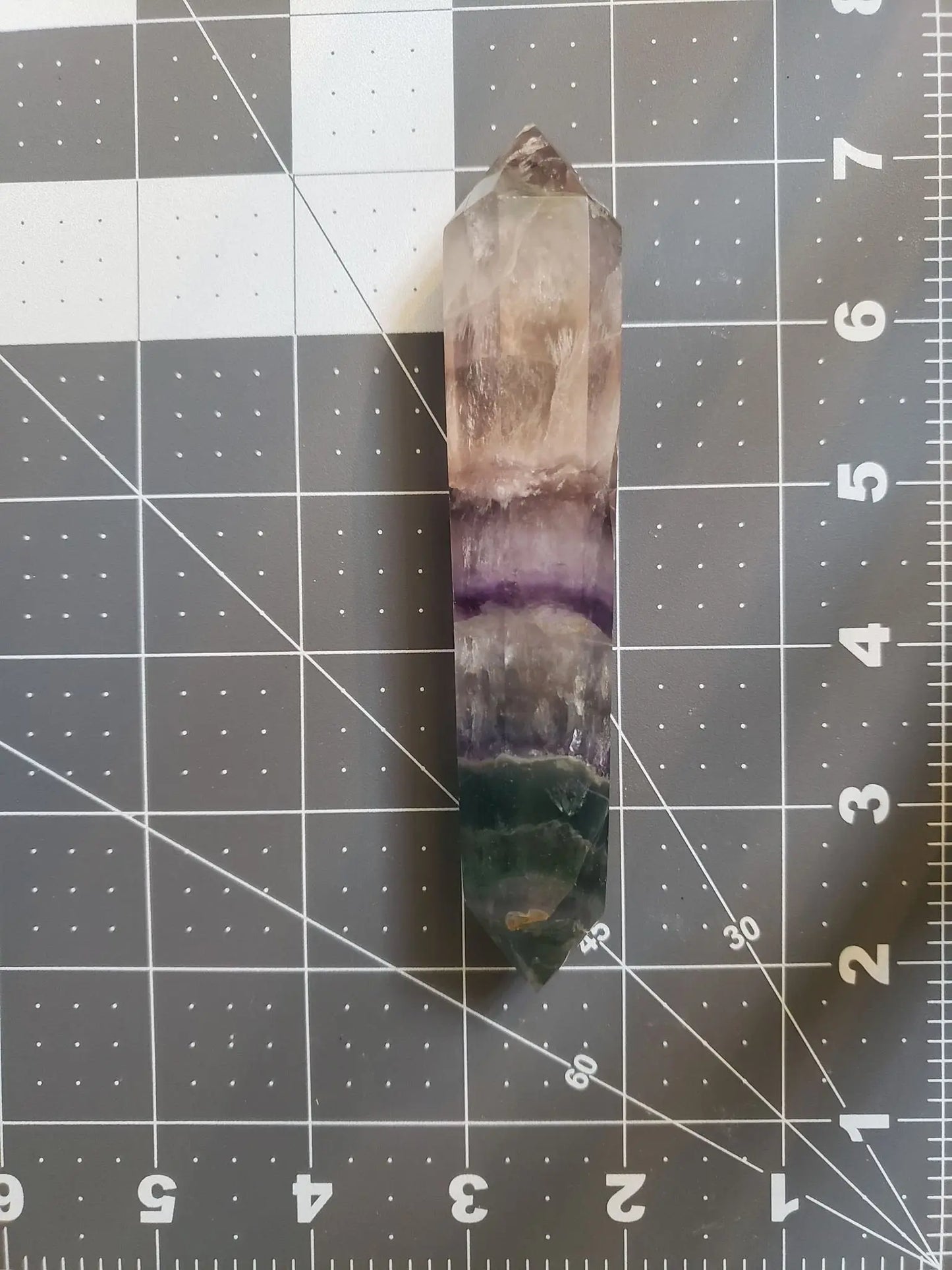 Rainbow Fluorite Wand (5 1/4" x 1") WND 002 Shop Wholesale Crystals