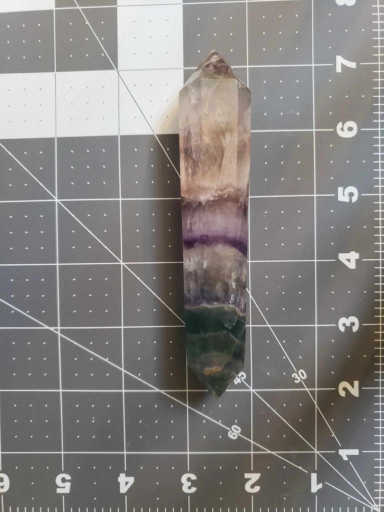 Rainbow Fluorite Wand (5 1/4" x 1") WND 002 Shop Wholesale Crystals