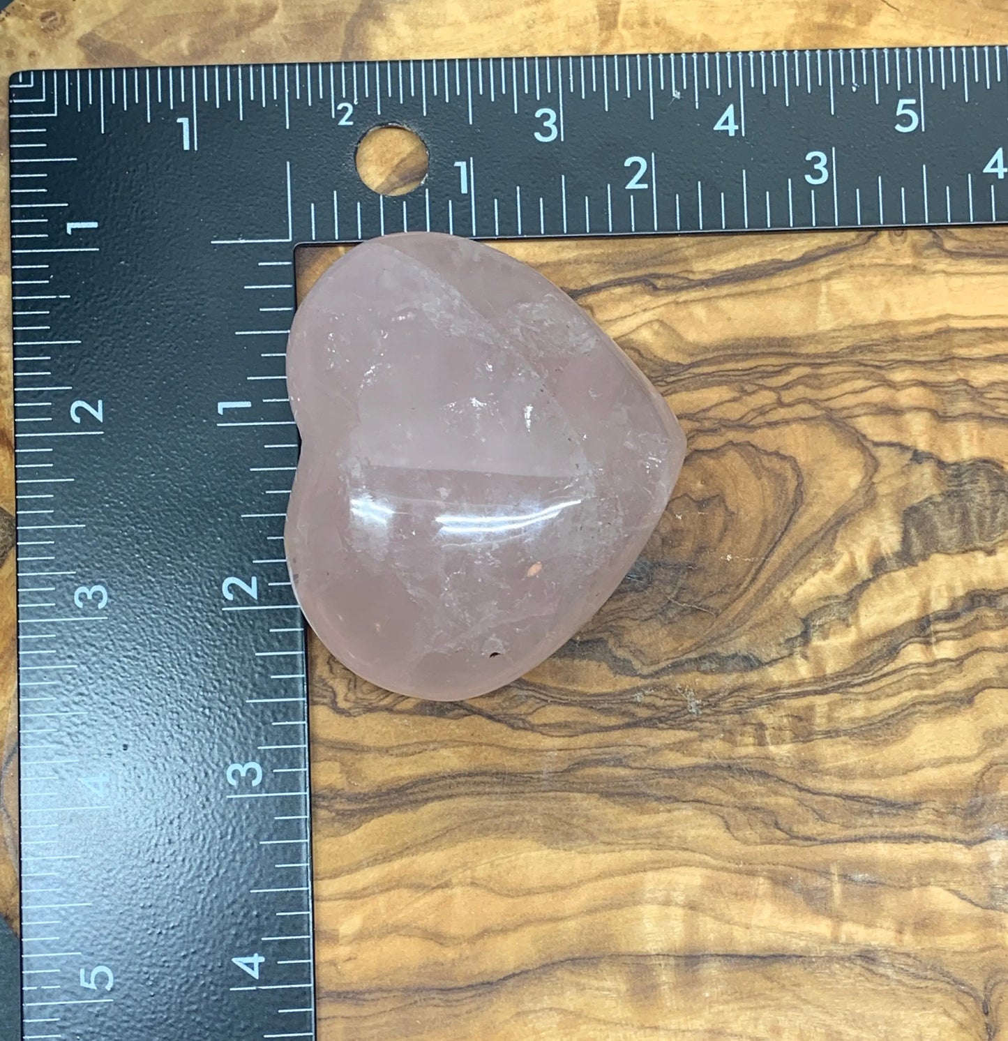 Rose Quartz Puffy Heart (Approx. 2 1/2” wide), Heart Healing, Love Stone Gift Item, Compassion HRT-0030 Shop Wholesale Crystals