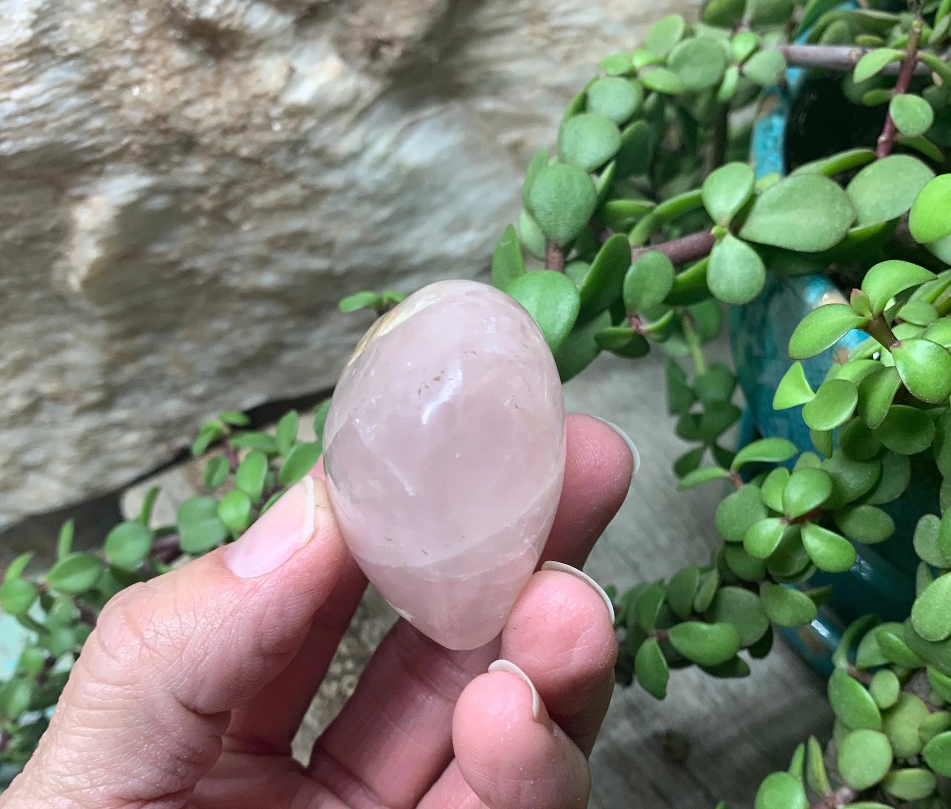 Rose Quartz Puffy Heart (Approx. 2” wide), Heart Healing, Love Stone Gift Item, Compassion HRT-0029 Shop Wholesale Crystals