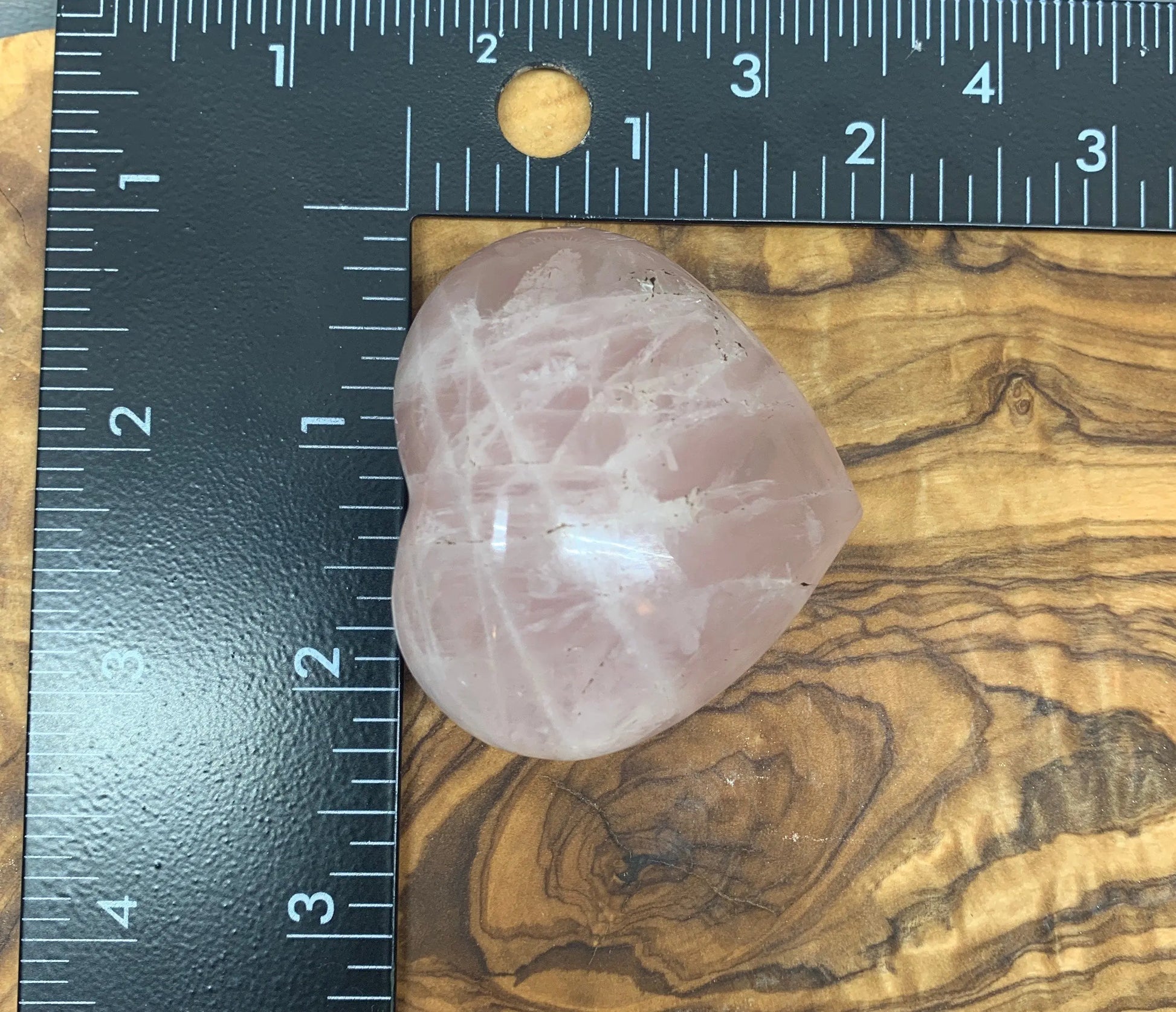 Rose Quartz Puffy Heart (Approx. 2 1/4” wide), Heart Healing, Love Stone Gift Item, Compassion HRT-0028 Shop Wholesale Crystals