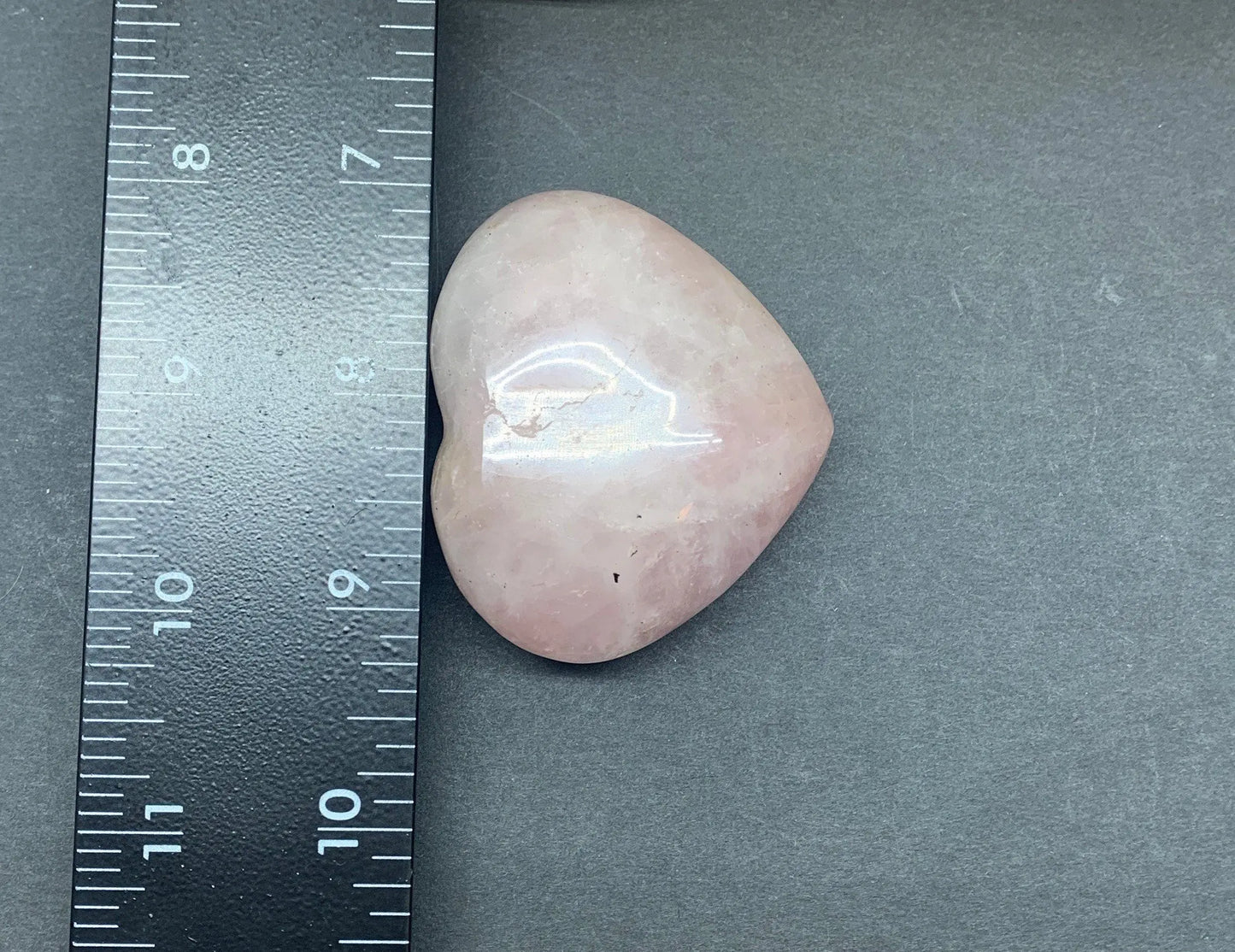 Rose Quartz Puffy Heart (Approx. 2 1/4“ wide), Heart Healing, Love Stone Gift Item, Compassion HRT-0019 Shop Wholesale Crystals