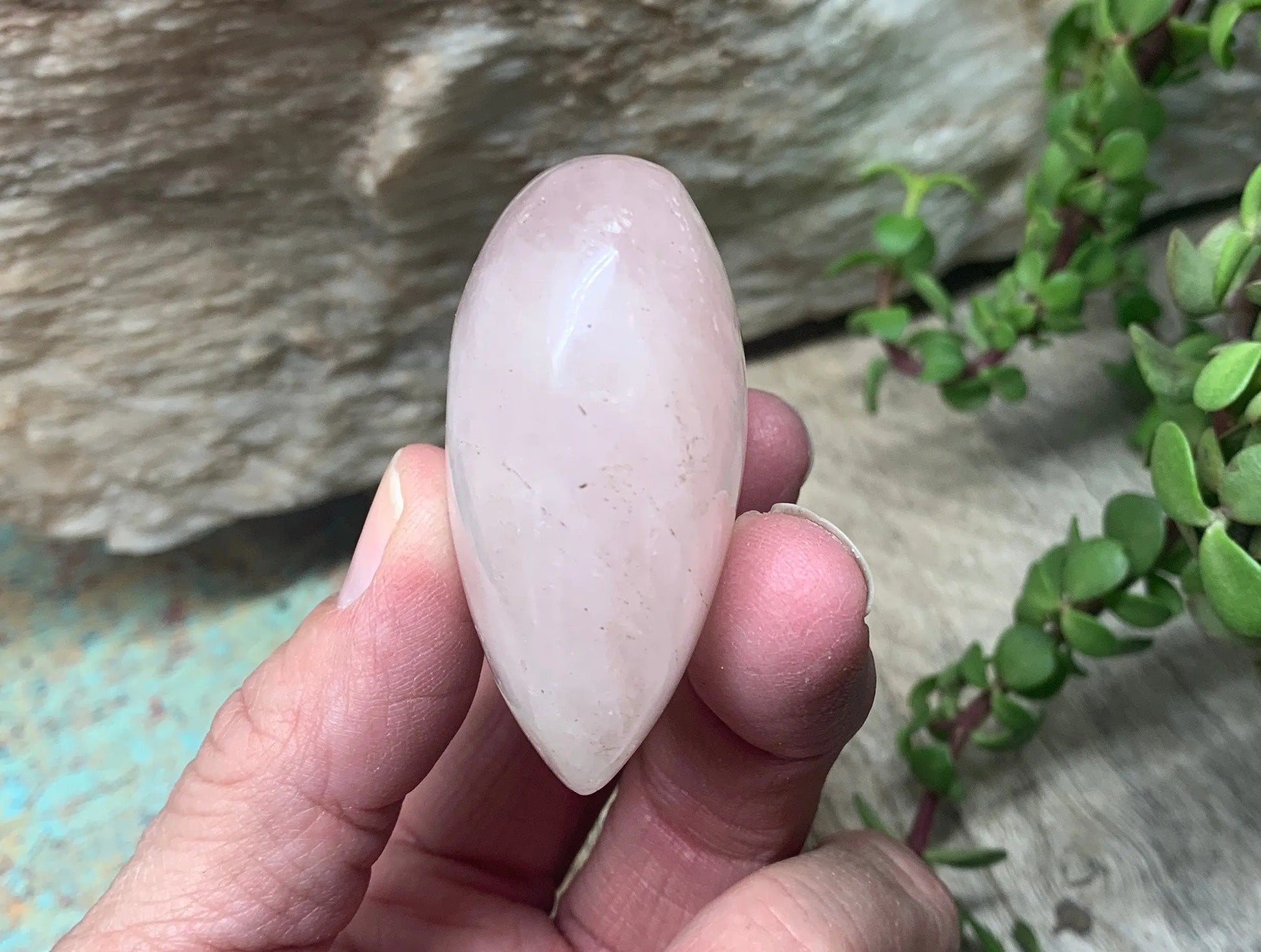 Rose Quartz Puffy Heart (Approx. 2 1/2” wide), Heart Healing, Love Stone Gift Item, Compassion HRT-0005 Shop Wholesale Crystals