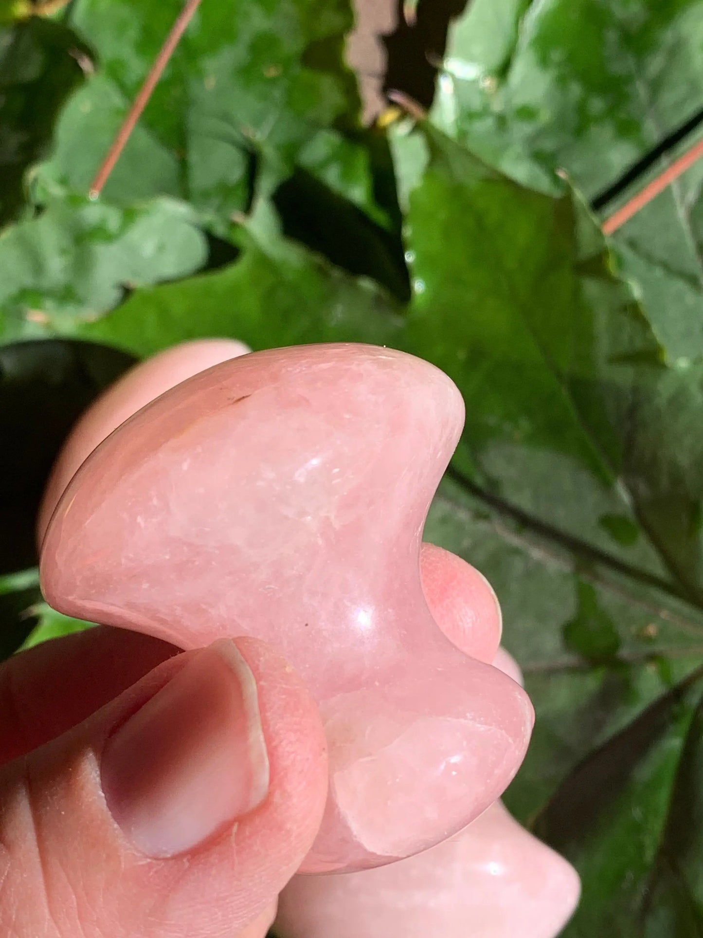 Rose Quartz Massage Stone, Polished. BIN-0294 Shop Wholesale Crystals