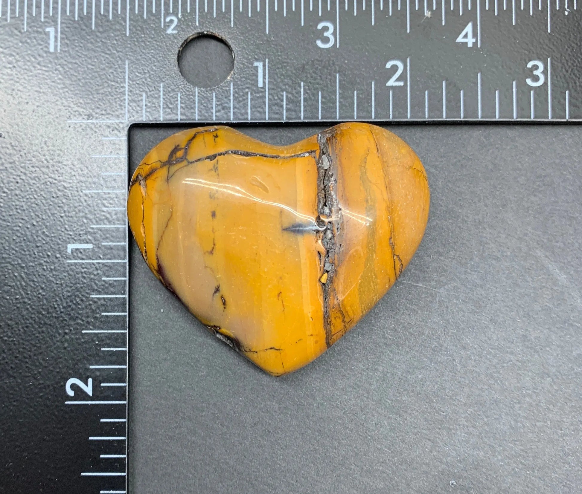 Mookaite Jasper Puffy Heart (Approx. 2 1/4”) Grounding, Protective, Manifesting, Gift Item HRT-0214 Shop Wholesale Crystals