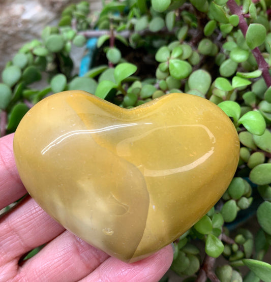 Mookaite Jasper Puffy Heart (Approx. 2 1/4”) Grounding, Protive, Manifesting, Gift Item HRT-0211