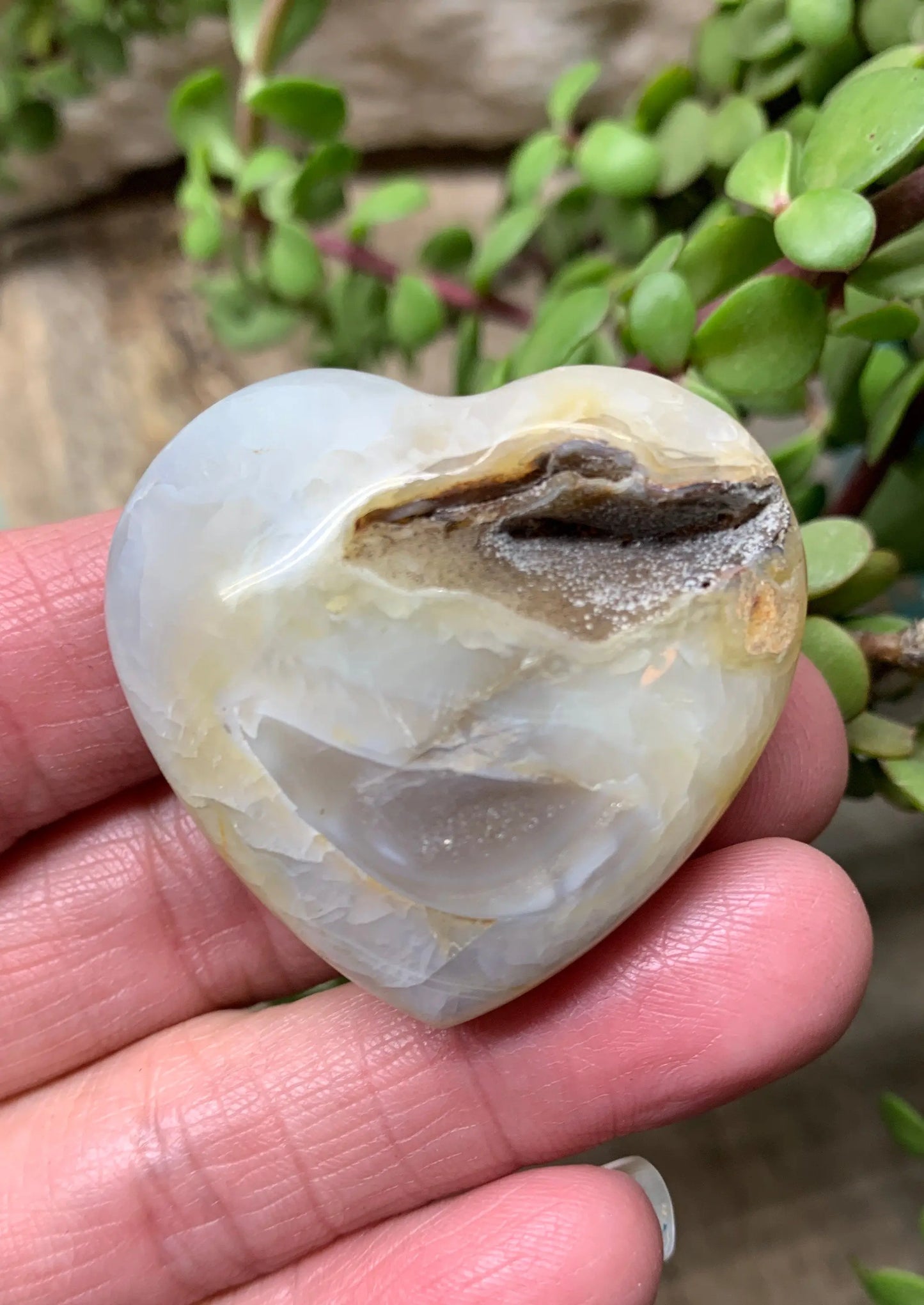 Carnelian Agate Quartz Puffy Heart, Beautiful, Polished, Creativity Stone, Passion, Manifesting Abundance (Approx. 1 1/2”) HRT-0256 Shop Wholesale Crystals