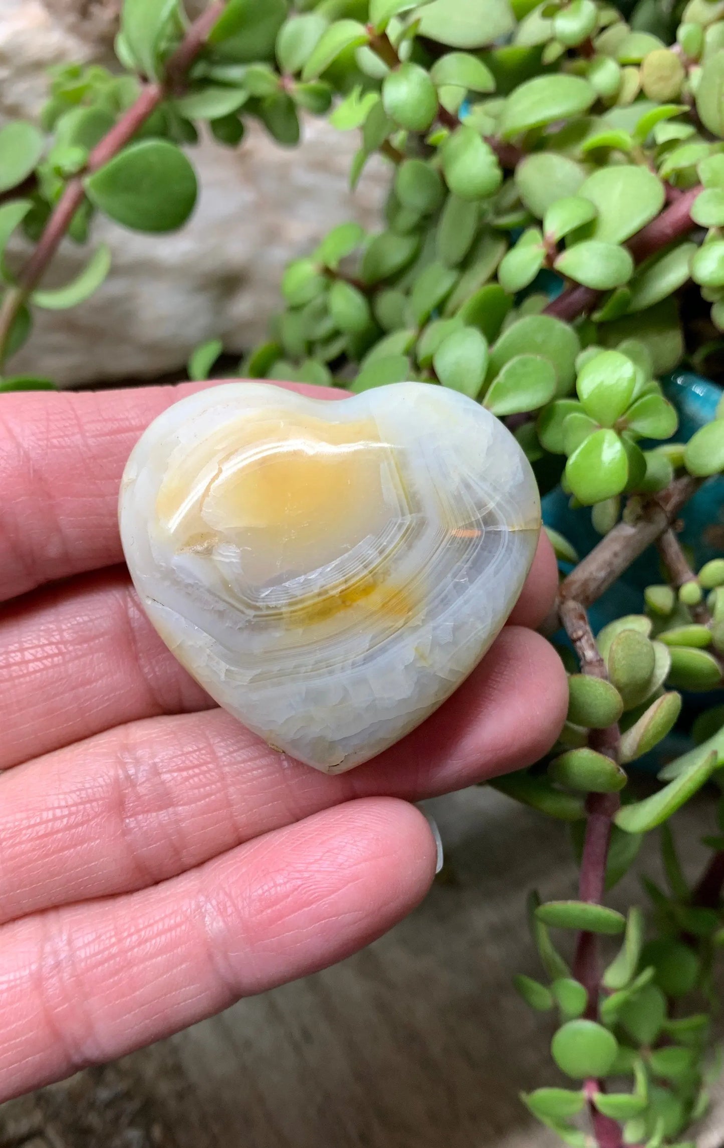 Carnelian Agate Quartz Puffy Heart, Beautiful, Polished, Creativity Stone, Passion, Manifesting Abundance (Approx. 1 1/2”) HRT-0256 Shop Wholesale Crystals