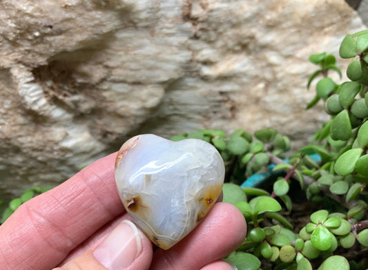 Carnelian Agate Quartz Puffy Heart, Beautiful, Polished, Creativity Stone, Passion, Manifesting Abundance (Approx. 1 1/2”) HRT-0250 Shop Wholesale Crystals