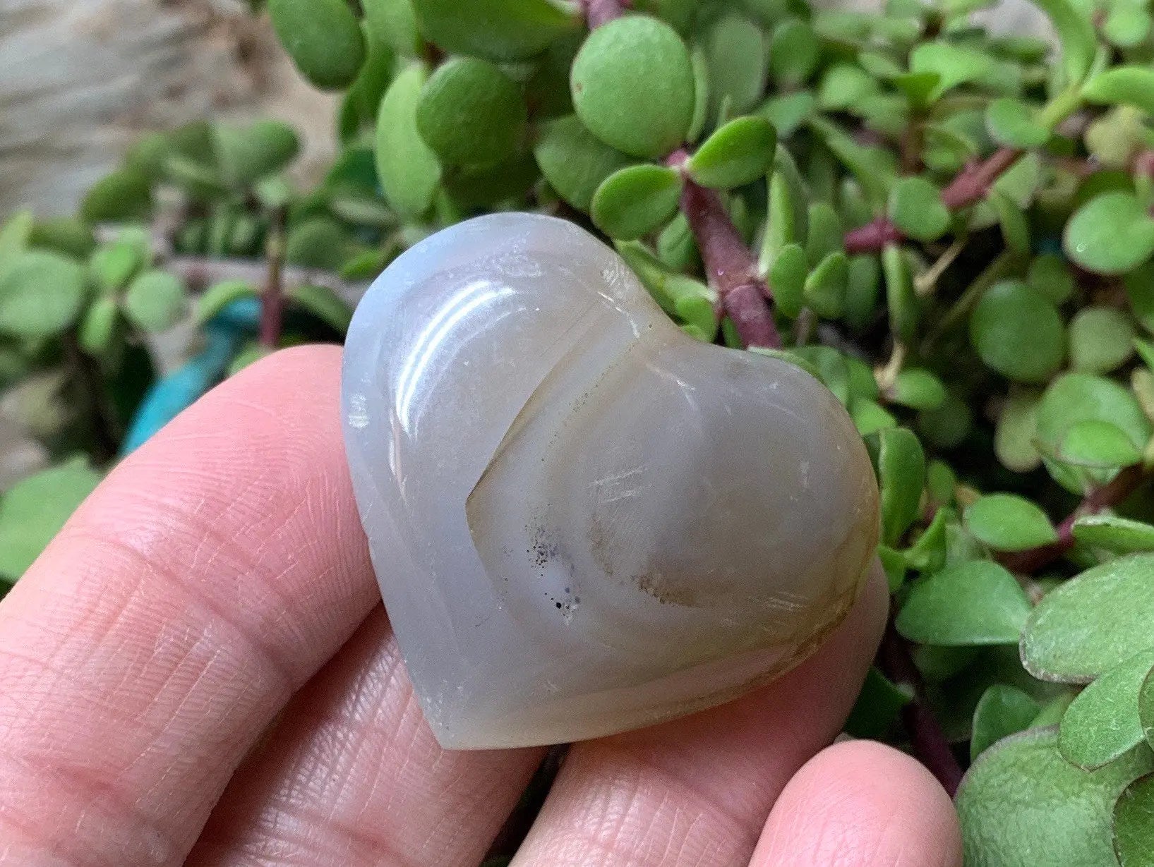 Agate Puffy Heart, Beautiful, Polished, Protection, Manifesting Abundance   HRT-0171 Shop Wholesale Crystals