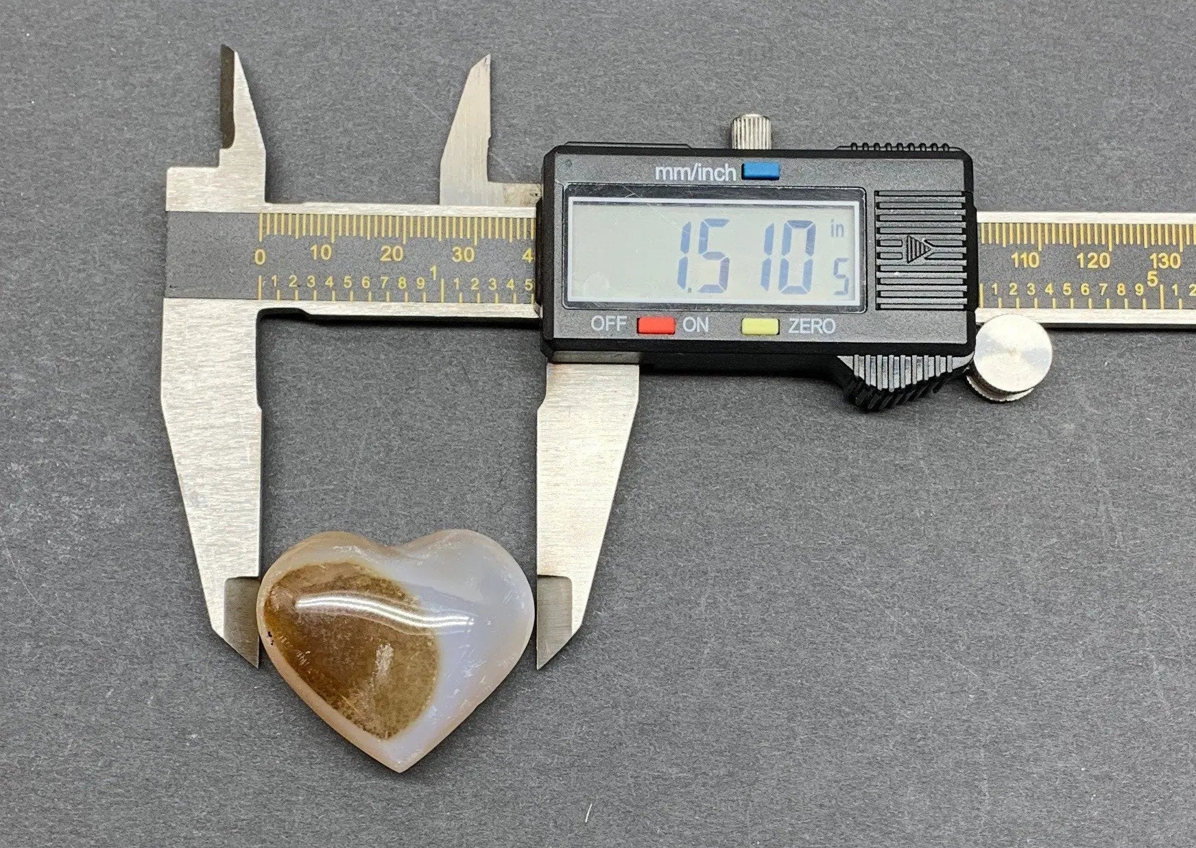 Agate Puffy Heart, Beautiful, Polished, Protection, Manifesting Abundance   HRT-0171 Shop Wholesale Crystals