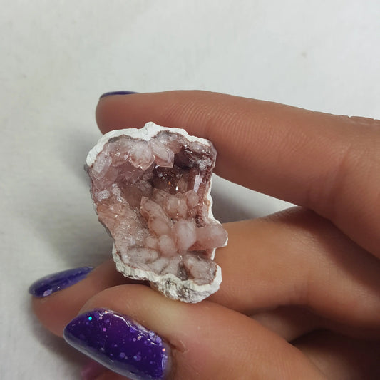 Pink Amethyst Choique Mine ( Approx. 1") Pehuenches - Neuquén Argentina CRY-0053 Shop Wholesale Crystals