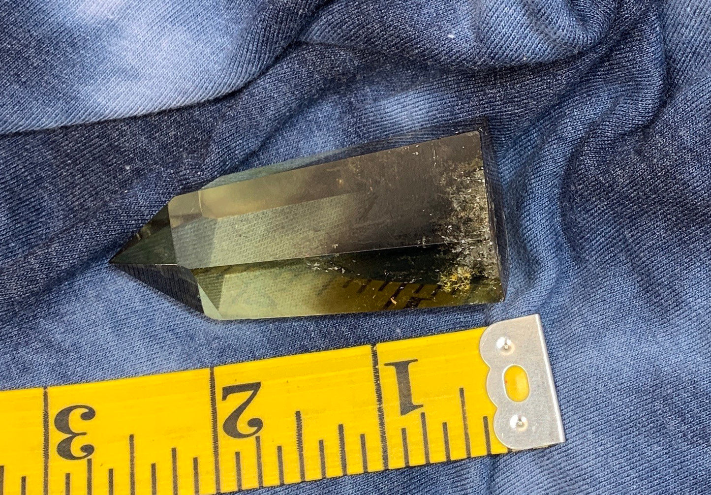 Citrine Obelisk, (Approx 3”) Natural Healing Stone for Crystal Grid, for Wire Wrapping OBL-0020