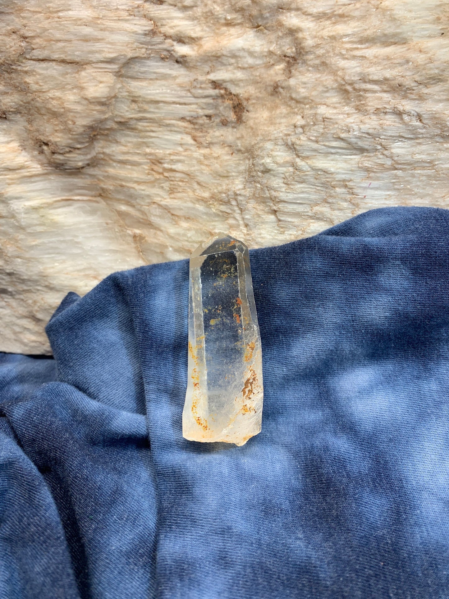 Mine Fresh Quartz Point (Approx 3”) Rough Quartz Crystal, Healing Stone, Master Healer CRY-0244