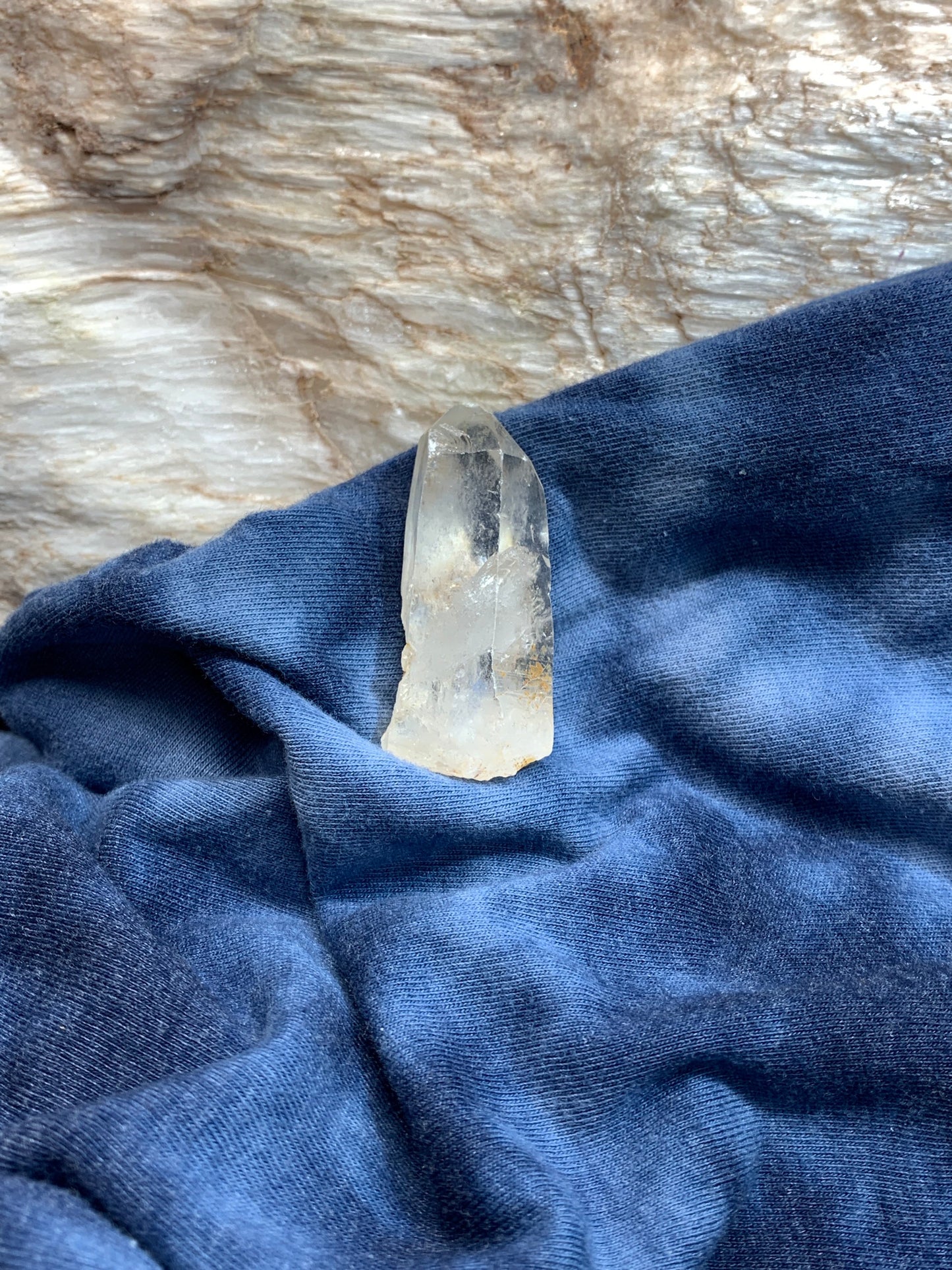 Mine Fresh Quartz Point (Approx 2”) Rough Quartz Crystal, Healing Stone, Master Healer CRY-0237