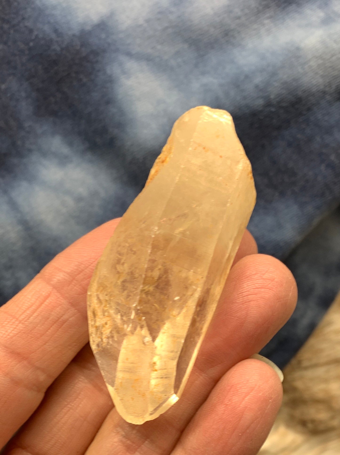 Mine Fresh Quartz Point (Approx 2 1/2”) Rough Quartz Crystal, Healing Stone, Master Healer CRY-0225