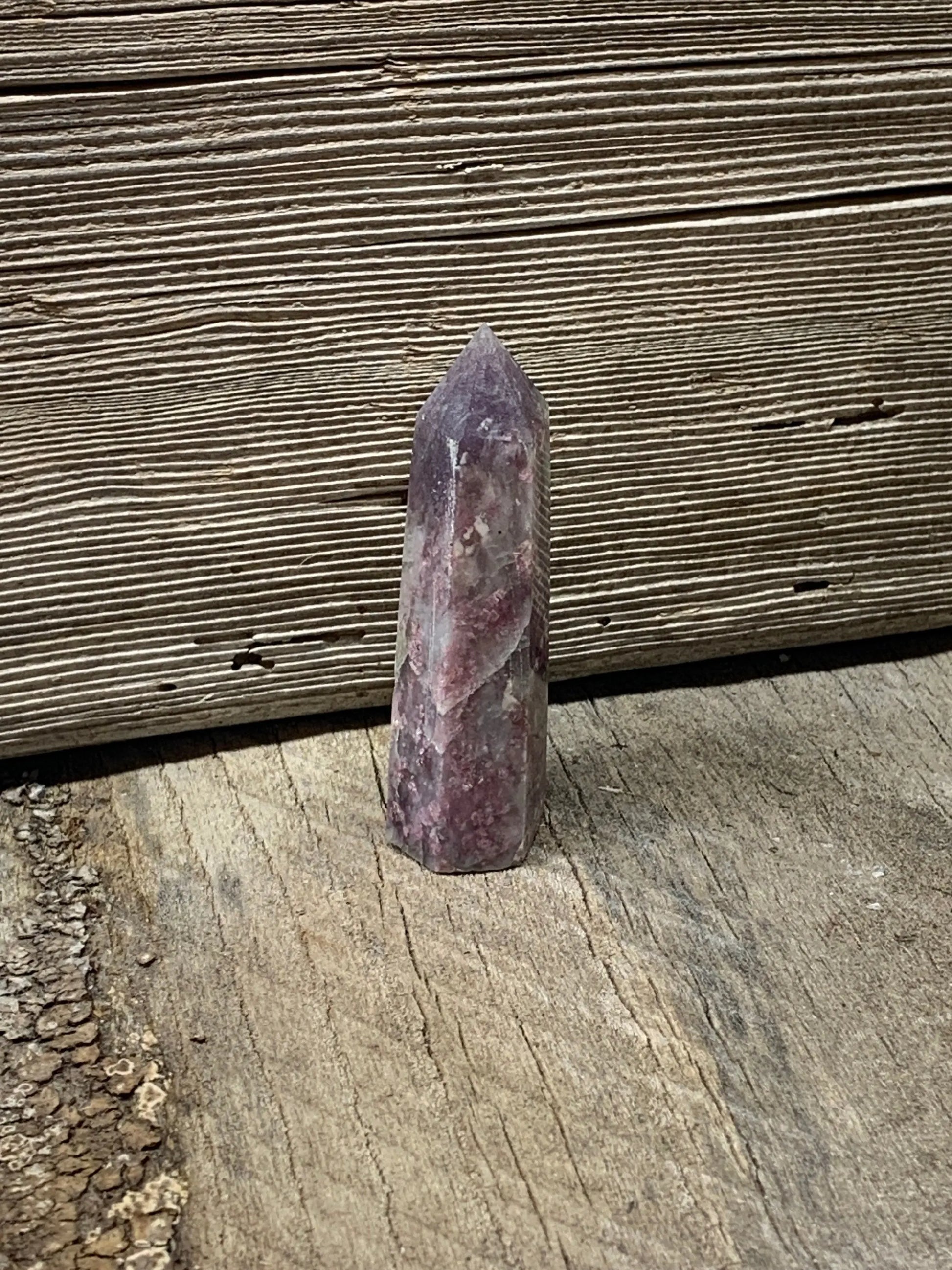Pink Tourmaline Obelisk, 3 1/4" Stone Point, Supply for Crystal Grid, Home Decor or Crafts OBL-0010 Shop Wholesale Crystals