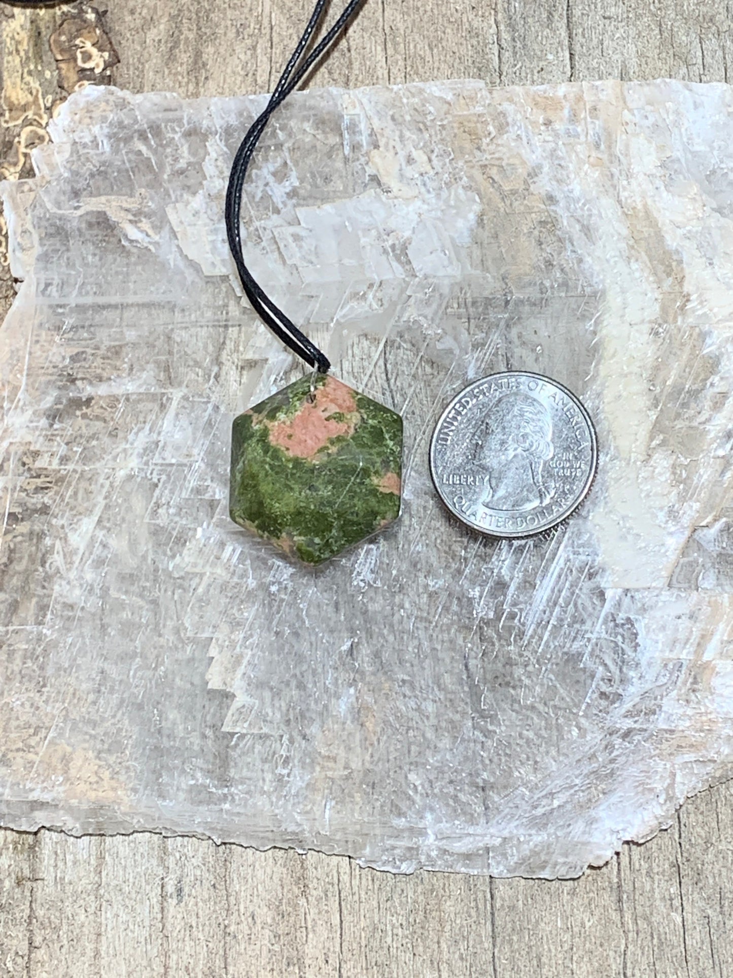 Unakite Necklace     NCK-0244