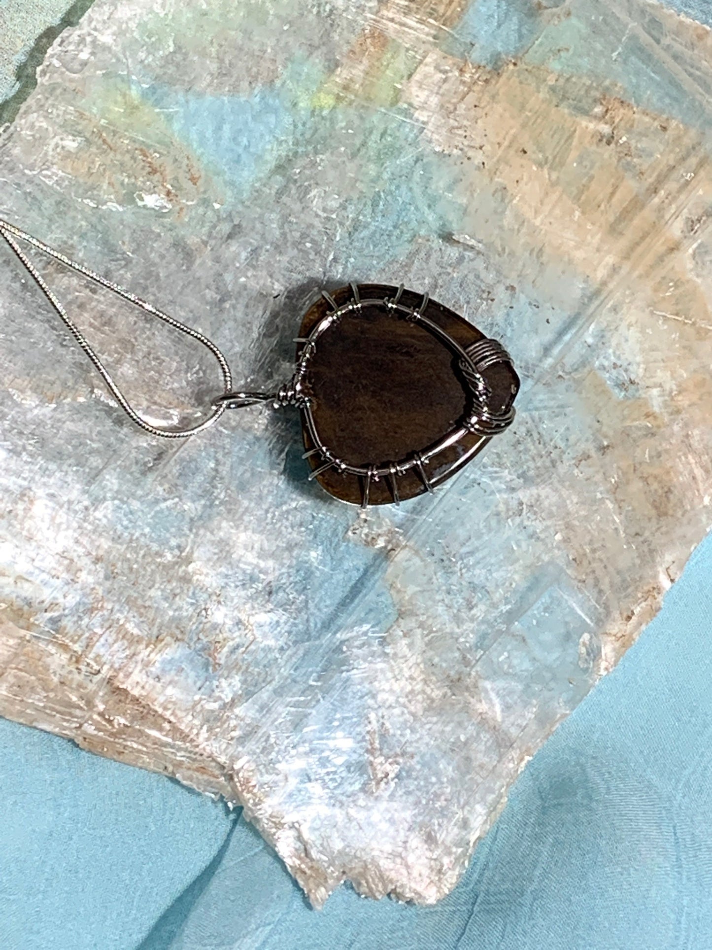 Brown Tiger's Eye Necklace     NCK-0222